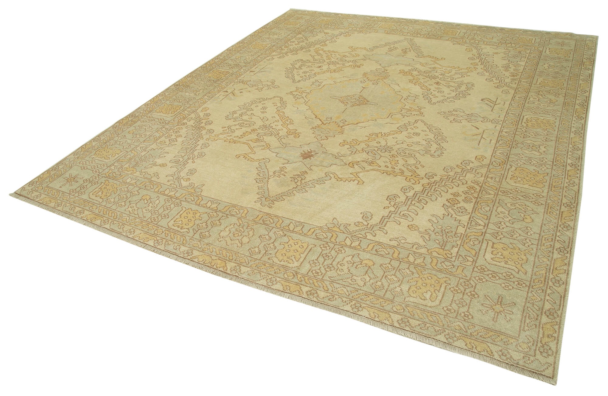Parchment Oushak — 2.52 x 2.87