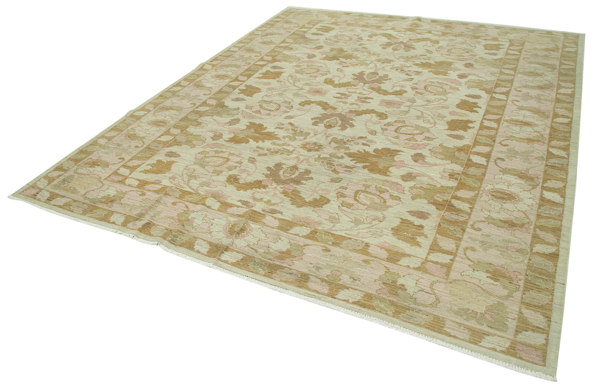 Champagne Oushak — 2.46 x 2.93