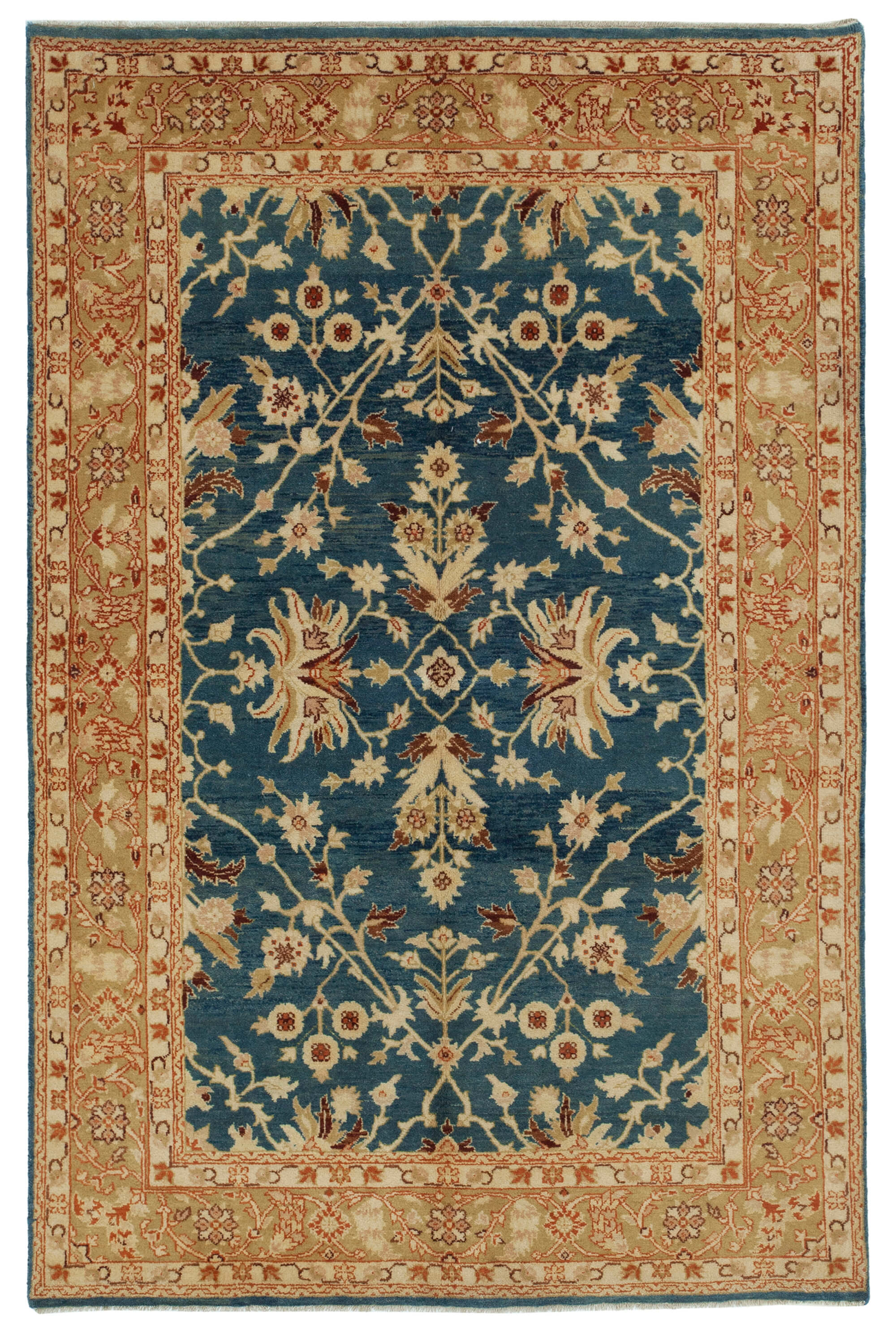 Indigo Oushak — 1.21 x 1.85