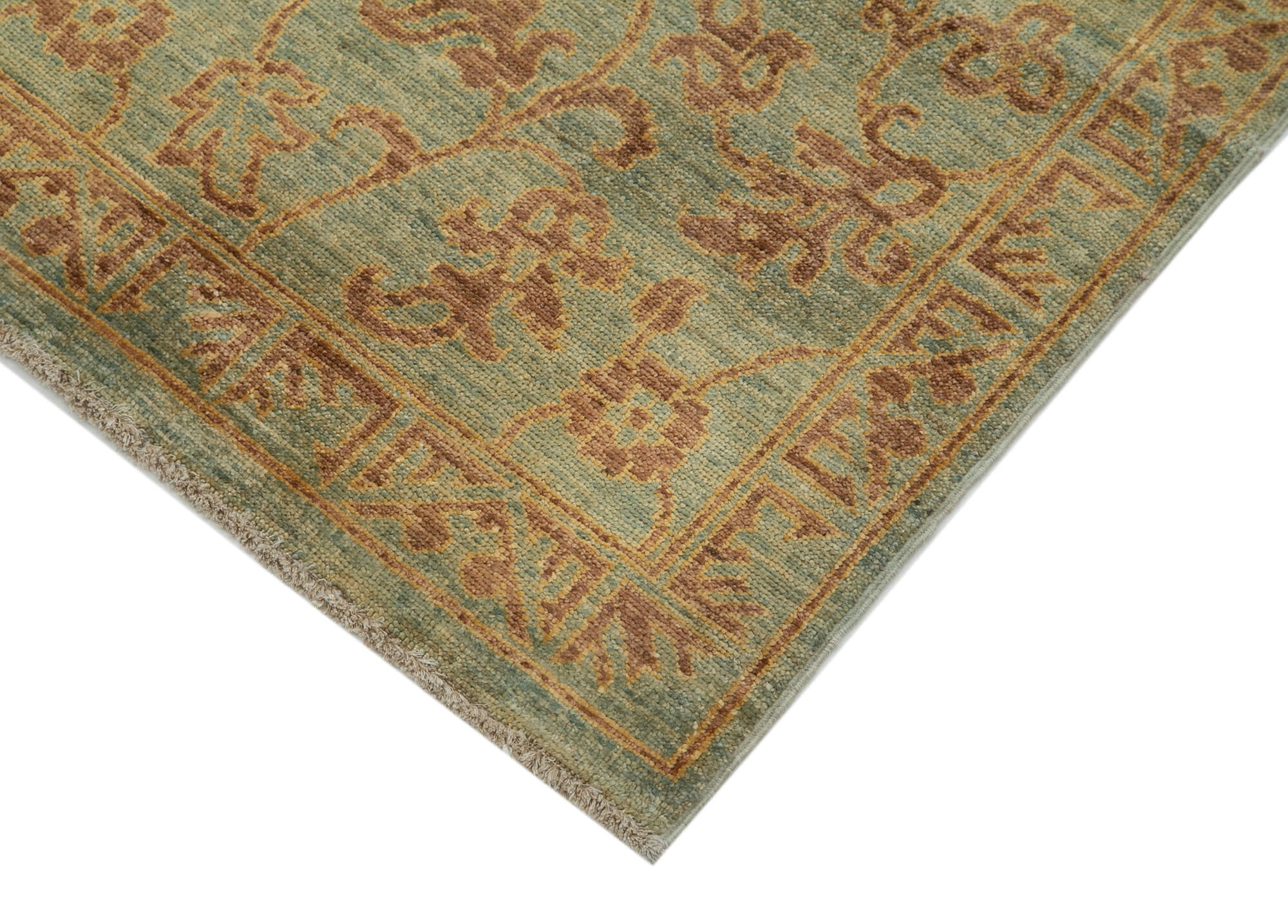 Sage Oushak Runner — 0.90 x 2.56