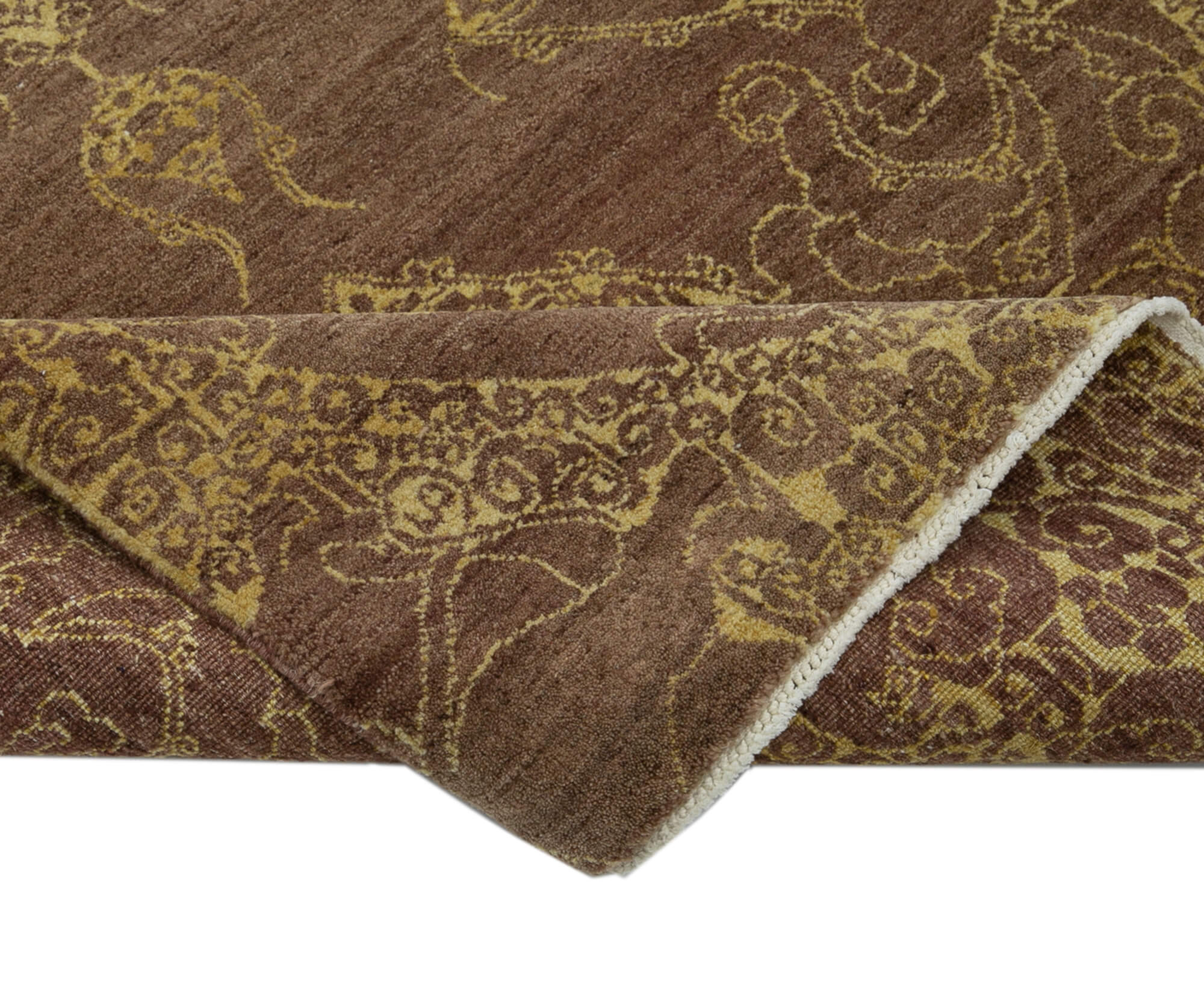 Walnut Oushak Runner — 0.90 x 3.62