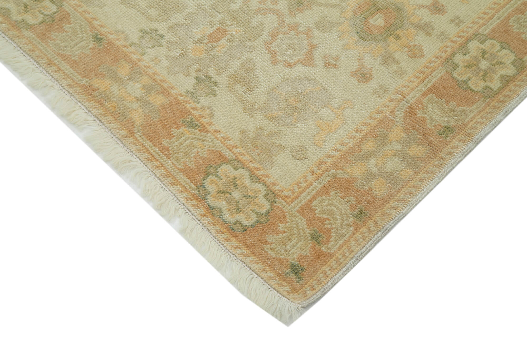 Bisque Oushak Runner — 0.82 x 3.61