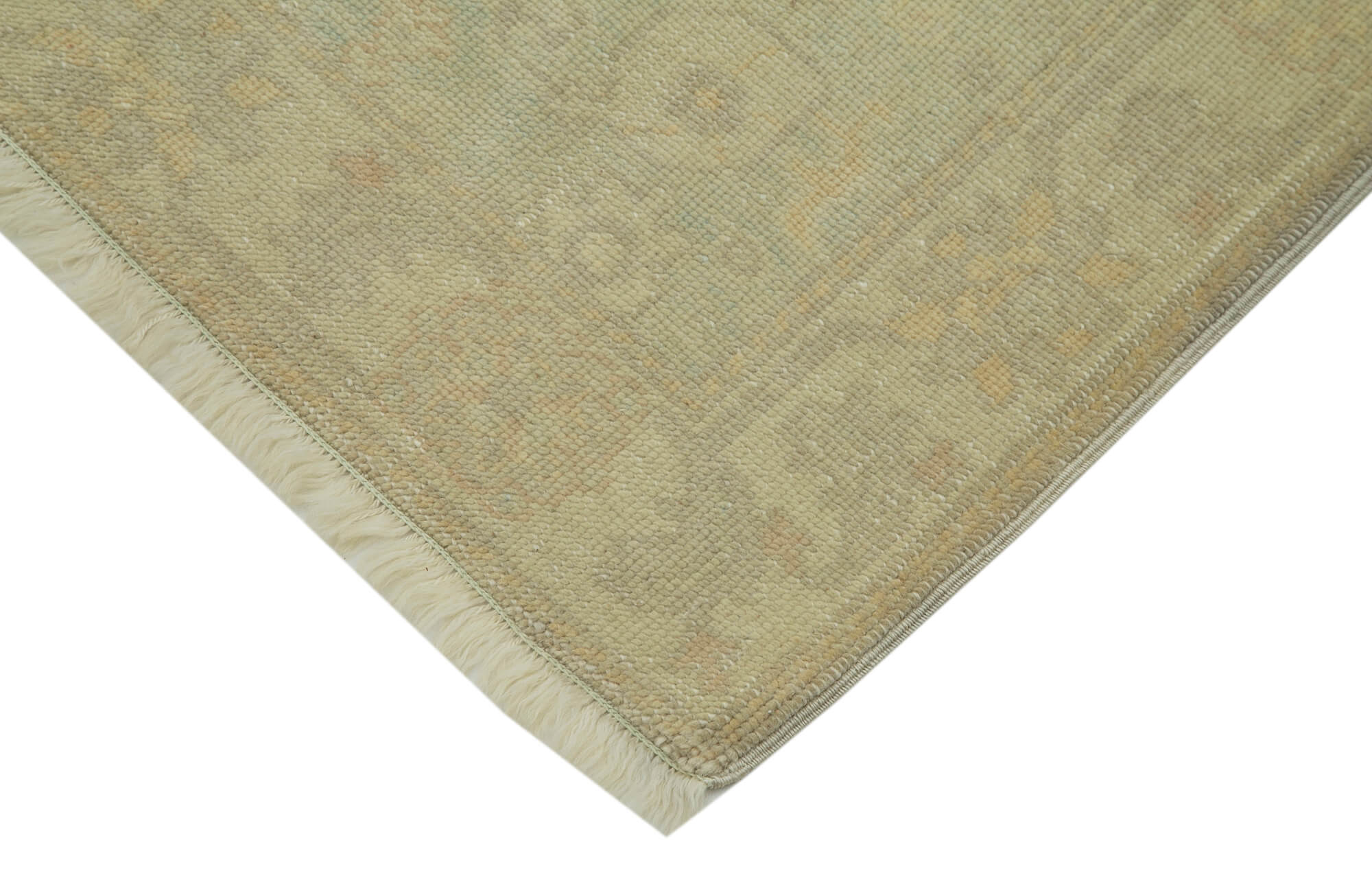Wheat Oushak Runner — 0.81 x 3.56