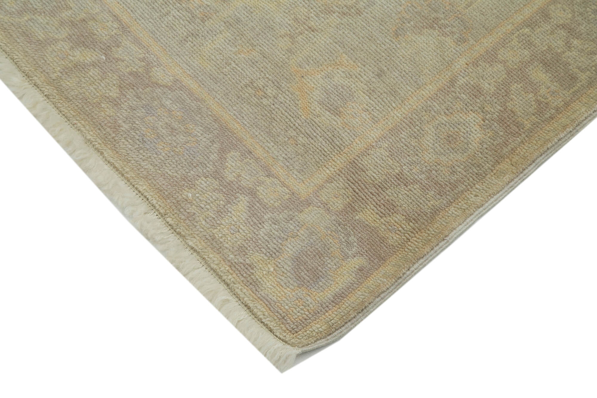 Ivory Oushak Runner — 0.80 x 3.59