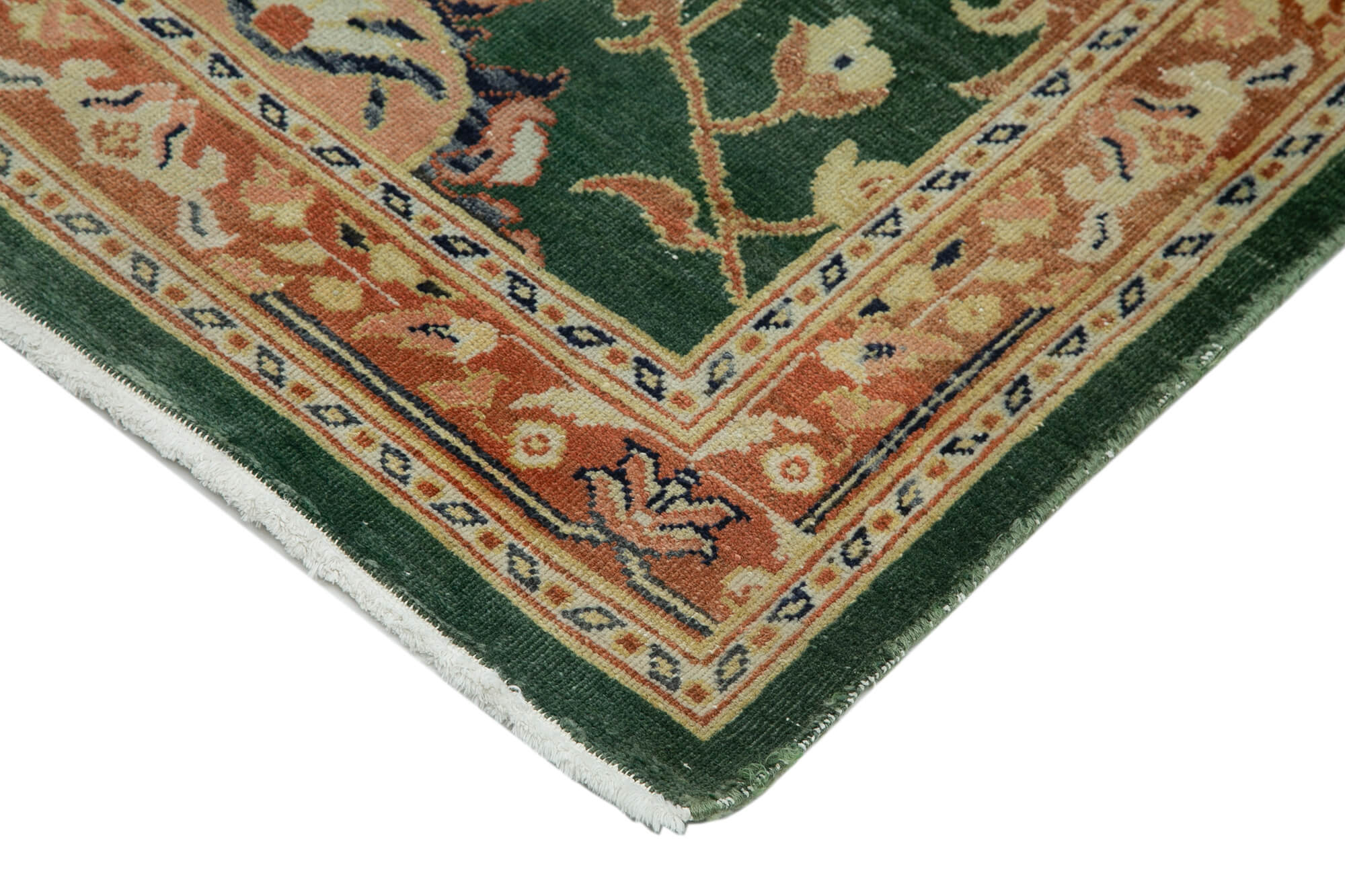 Jade Oushak Runner — 0.90 x 5.56