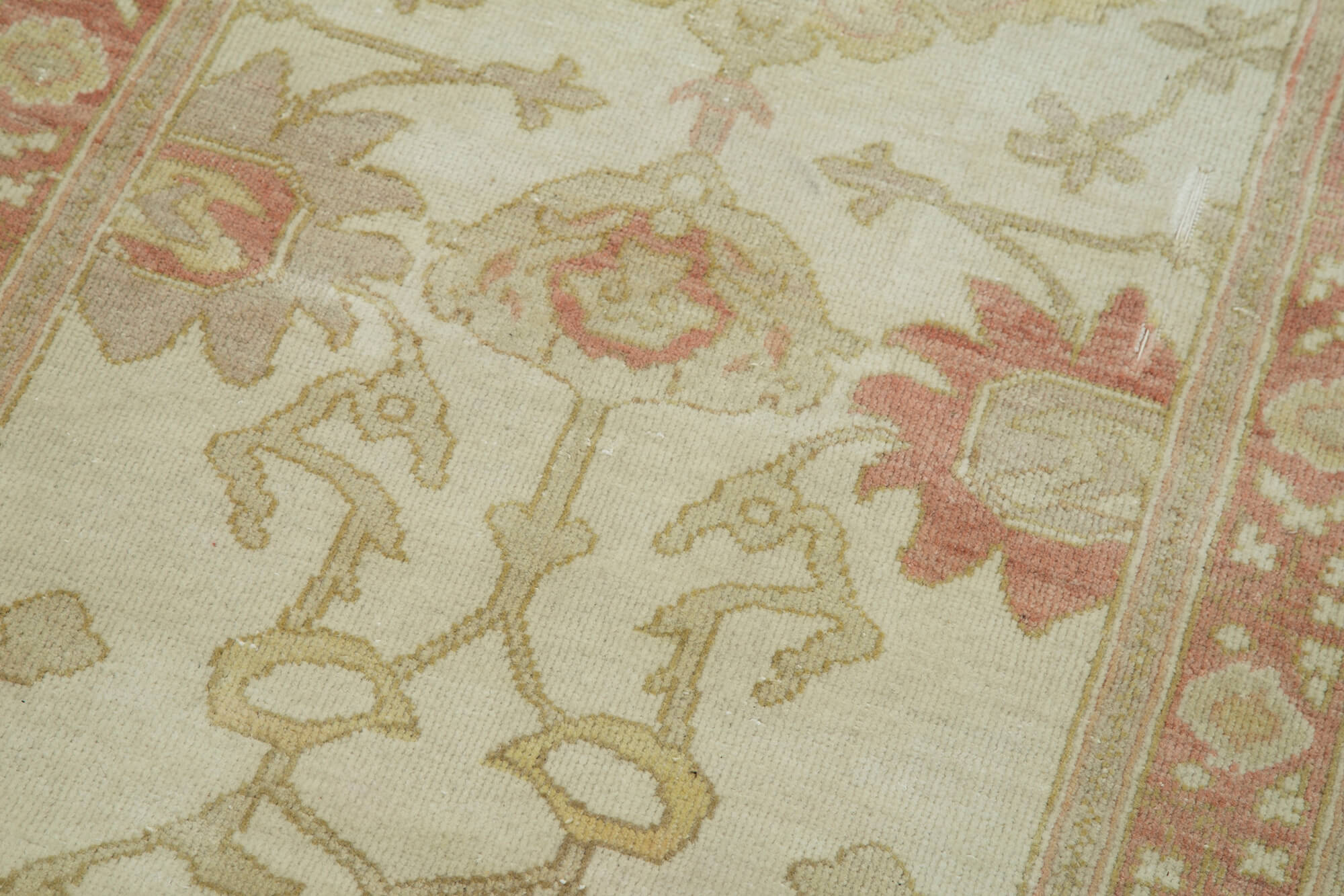 Wheat Oushak Runner — 0.77 x 4.03