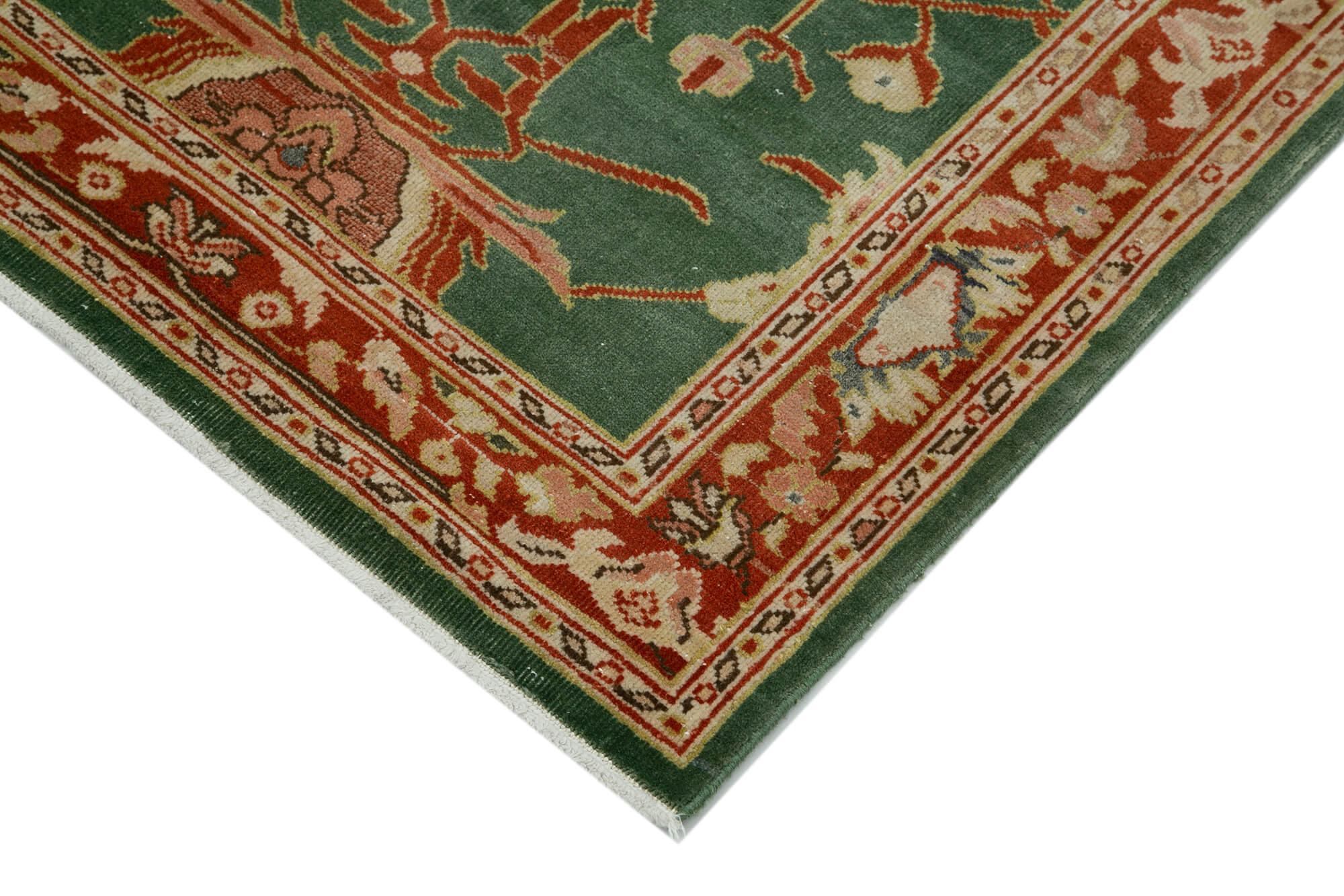 Olive Oushak Runner — 0.90 x 3.58