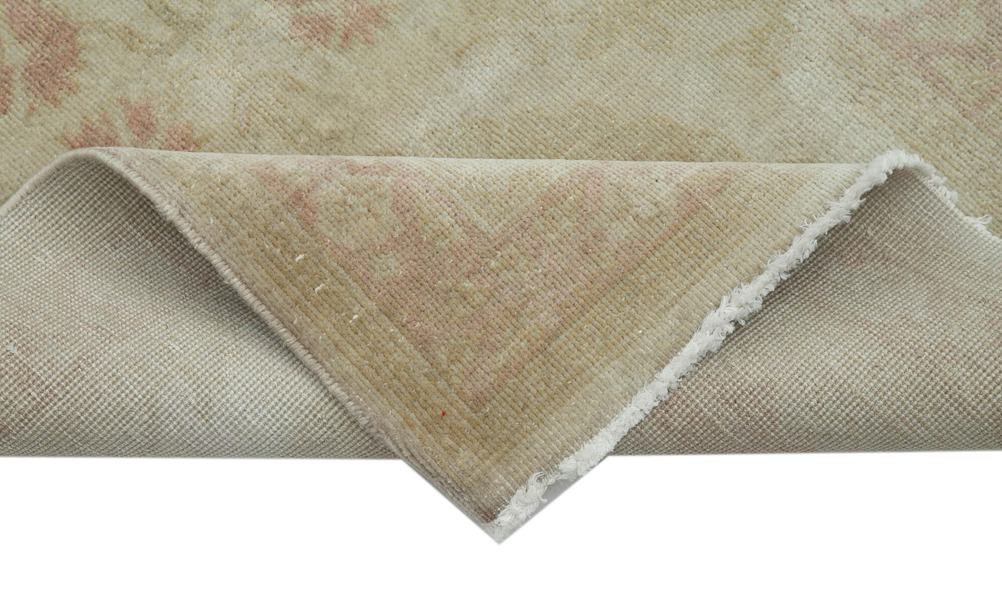 Champagne Oushak Runner — 0.80 x 4.14