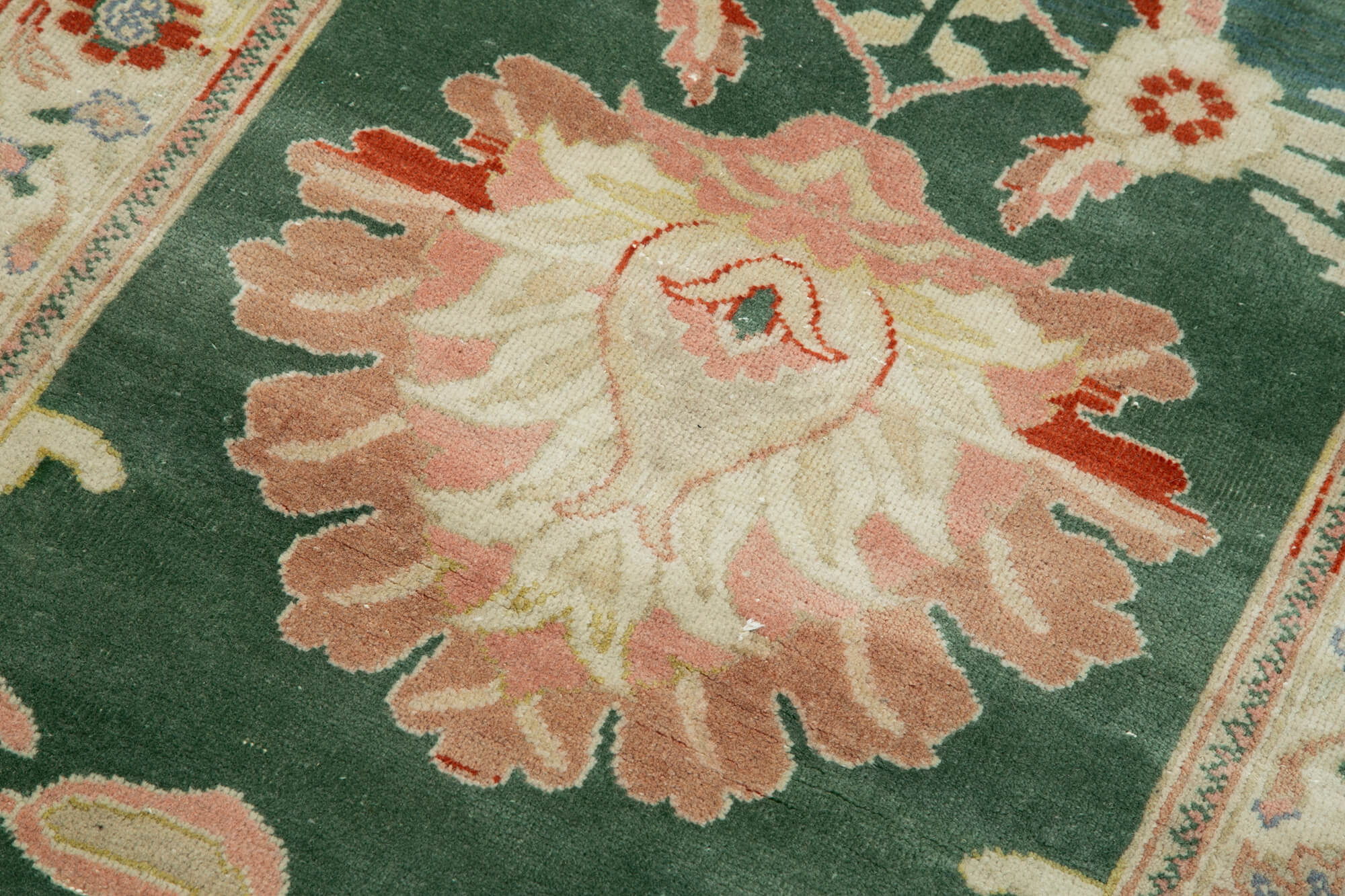 Moss Oushak Runner — 0.86 x 3.66