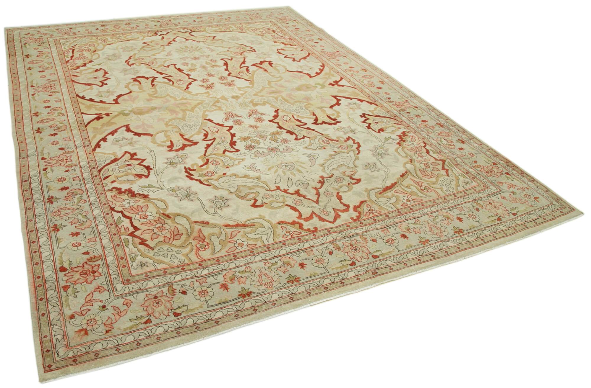 Ivory Oushak — 2.40 x 3.10