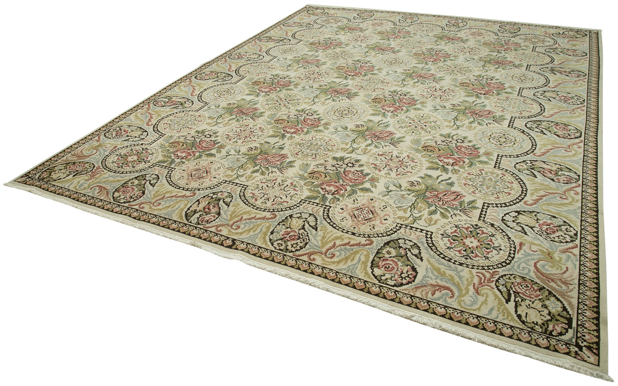 Champagne Oushak — 3.02 x 3.96