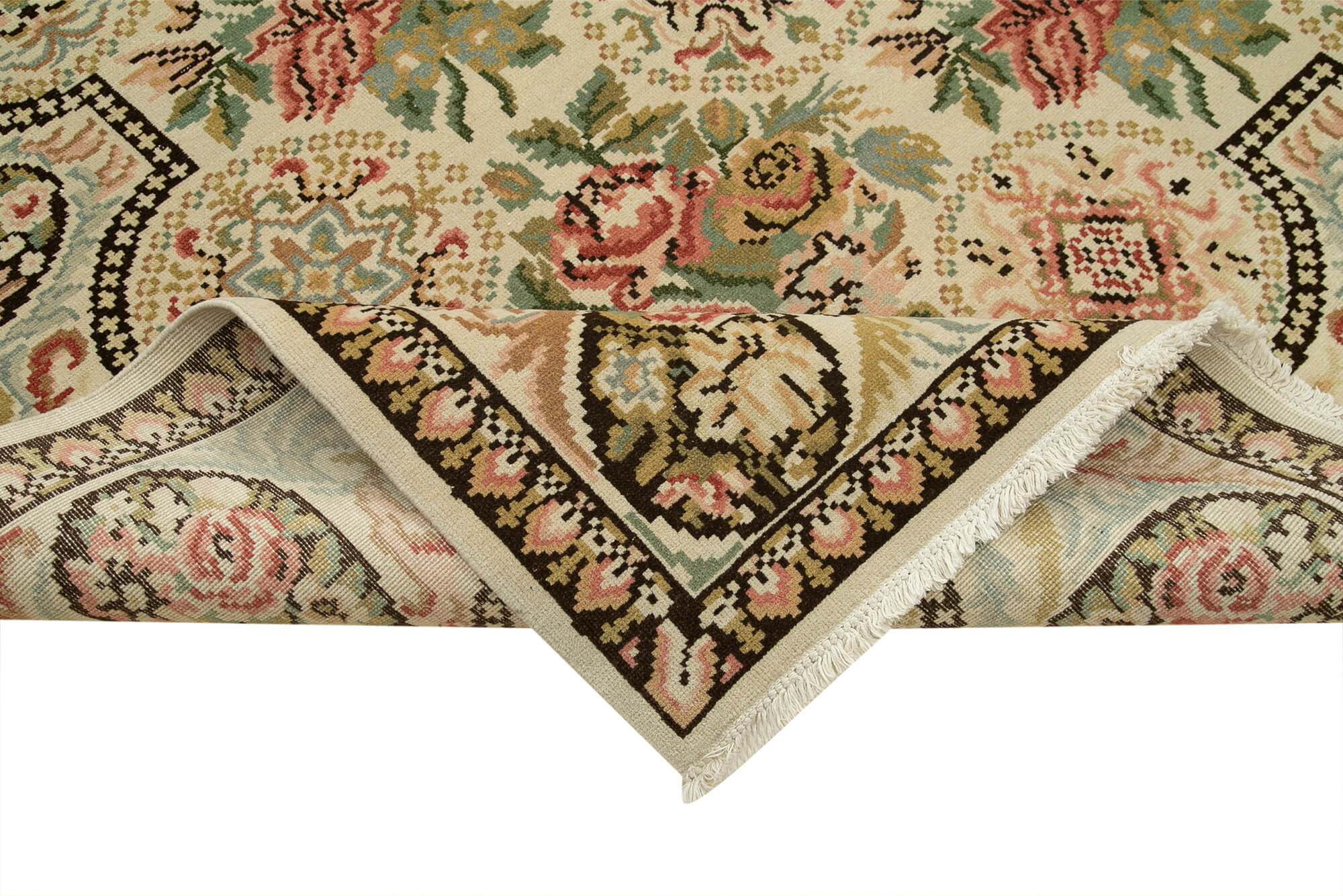 Champagne Oushak — 3.02 x 3.96