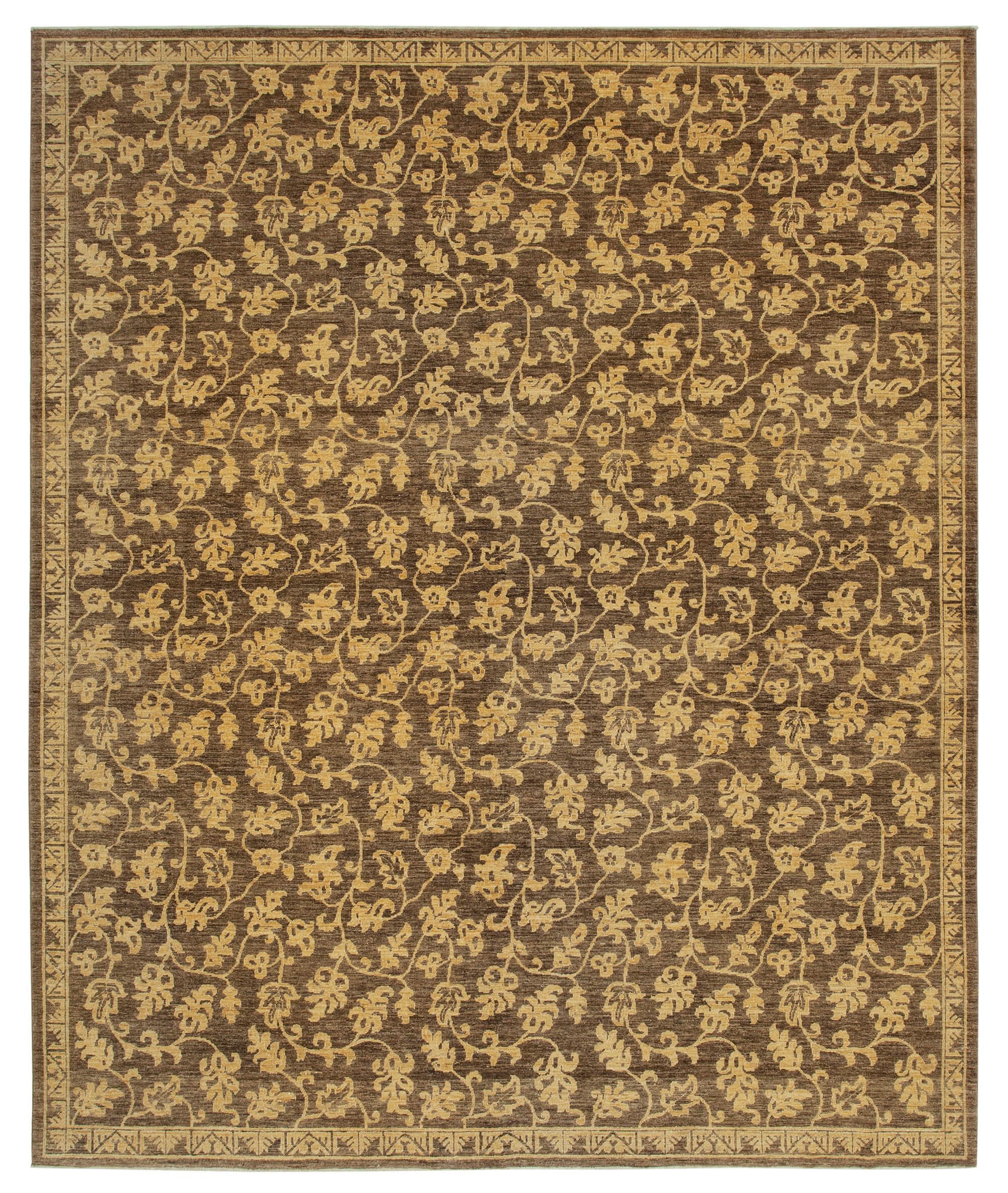 Chestnut Oushak — 2.79 x 3.40