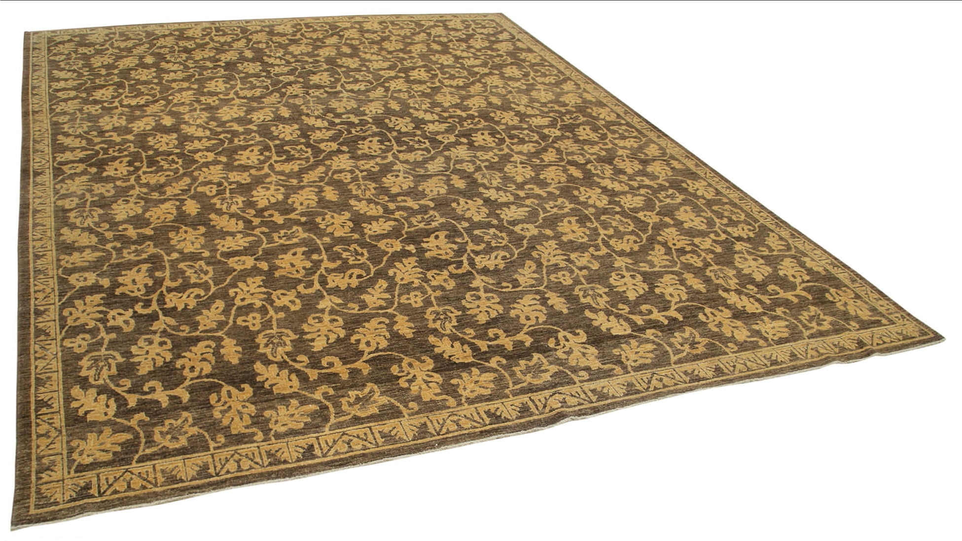 Chestnut Oushak — 2.79 x 3.40