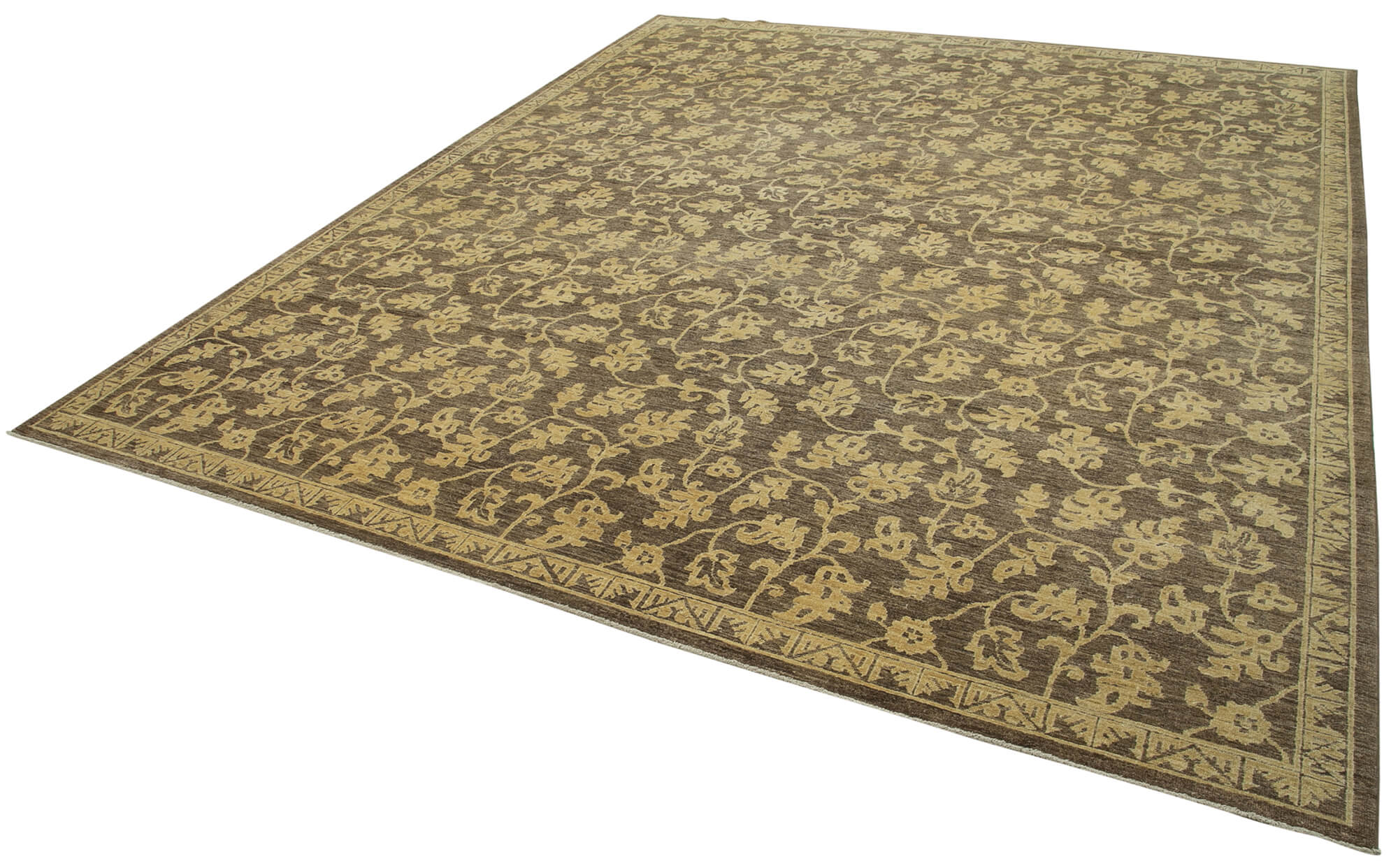 Chestnut Oushak — 2.79 x 3.40