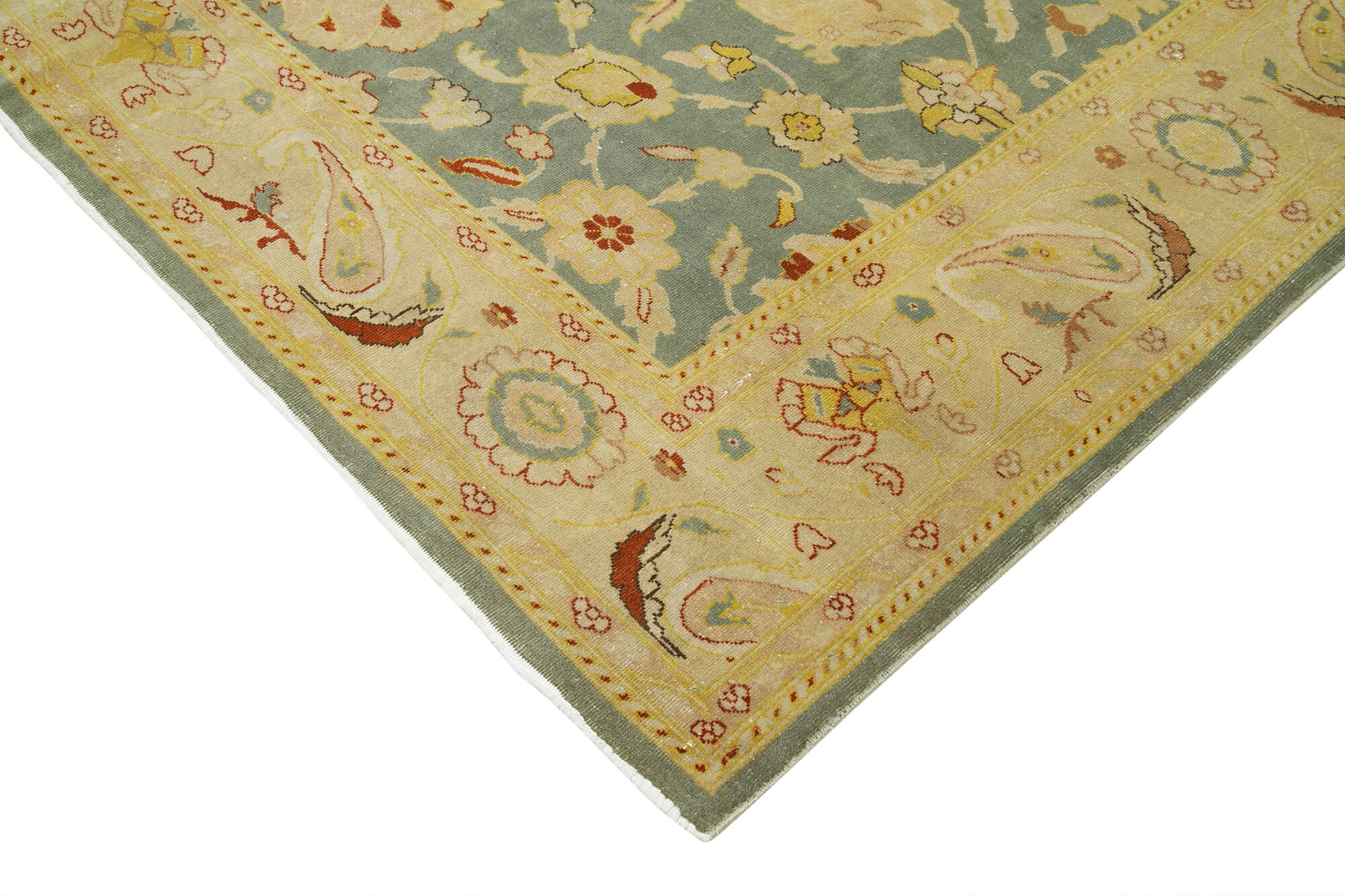 Parchment Oushak — 2.42 x 3.07