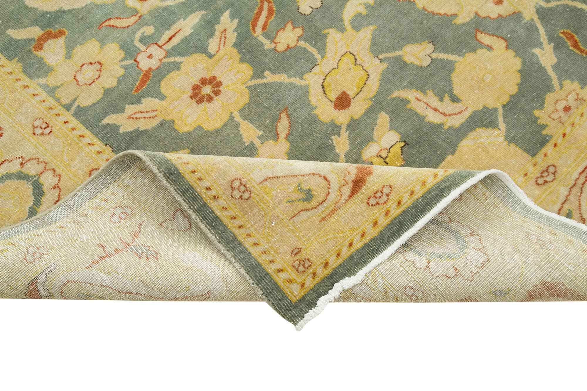 Parchment Oushak — 2.42 x 3.07