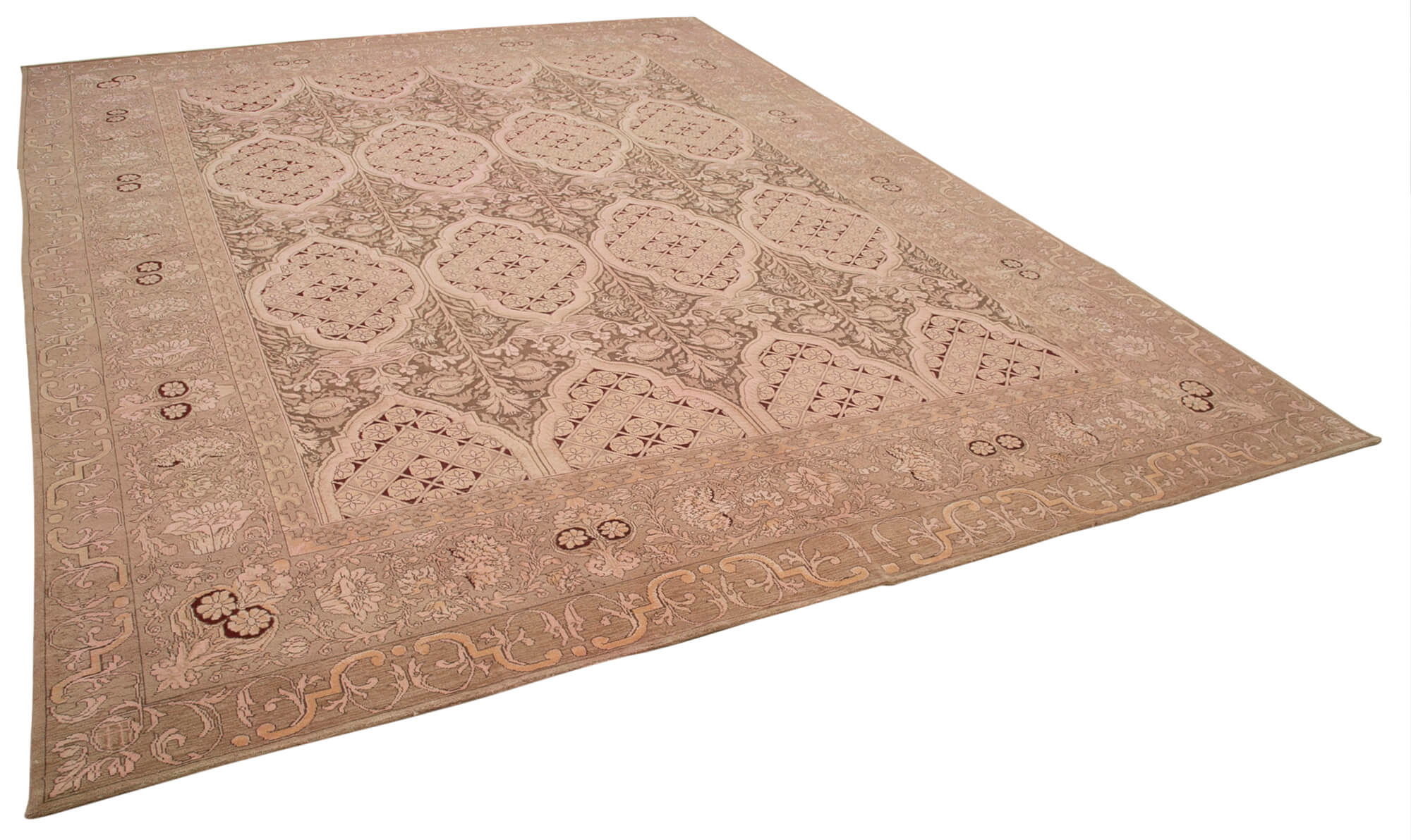 Dusty Rose Oushak — 3.10 x 3.94