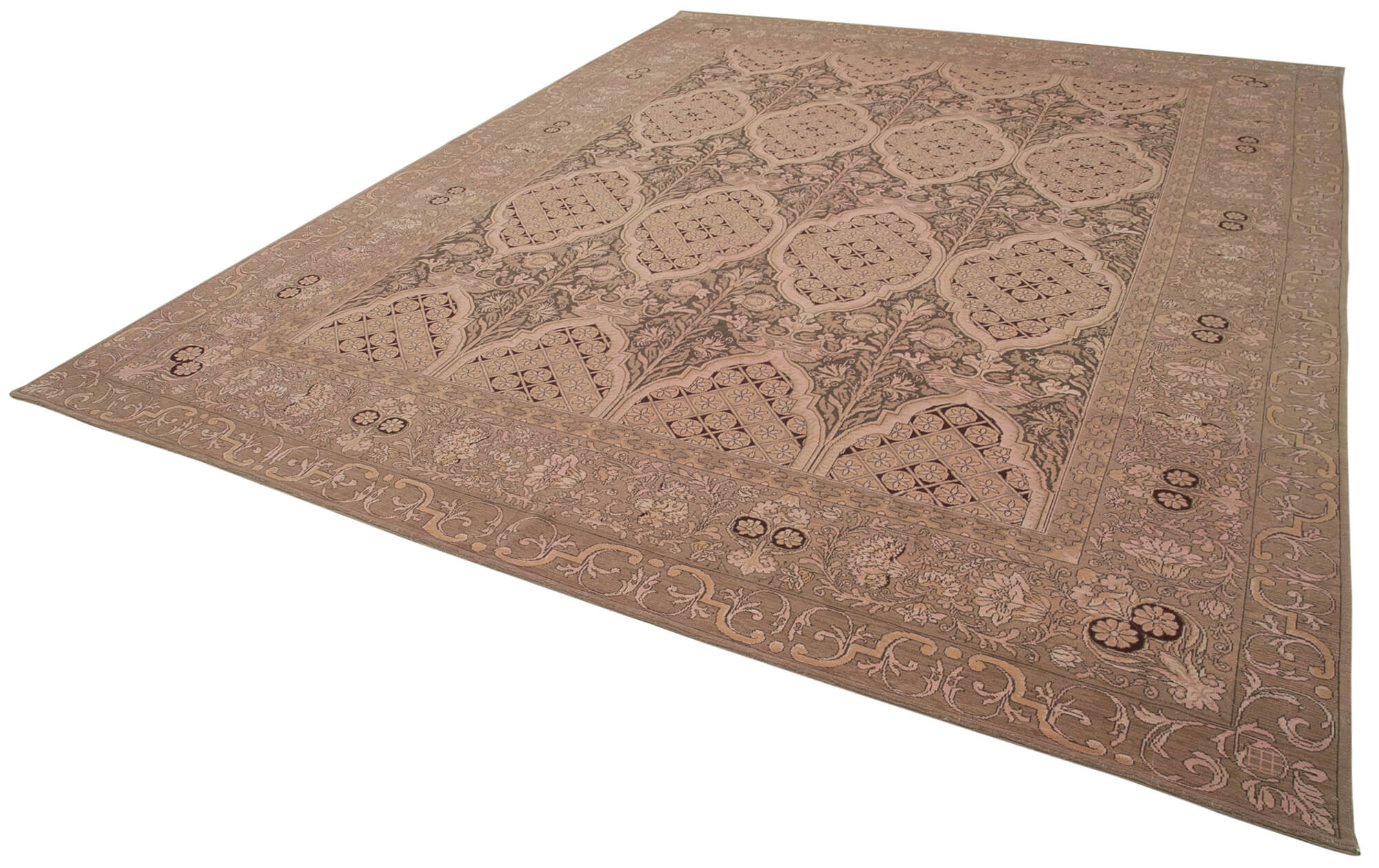 Dusty Rose Oushak — 3.10 x 3.94