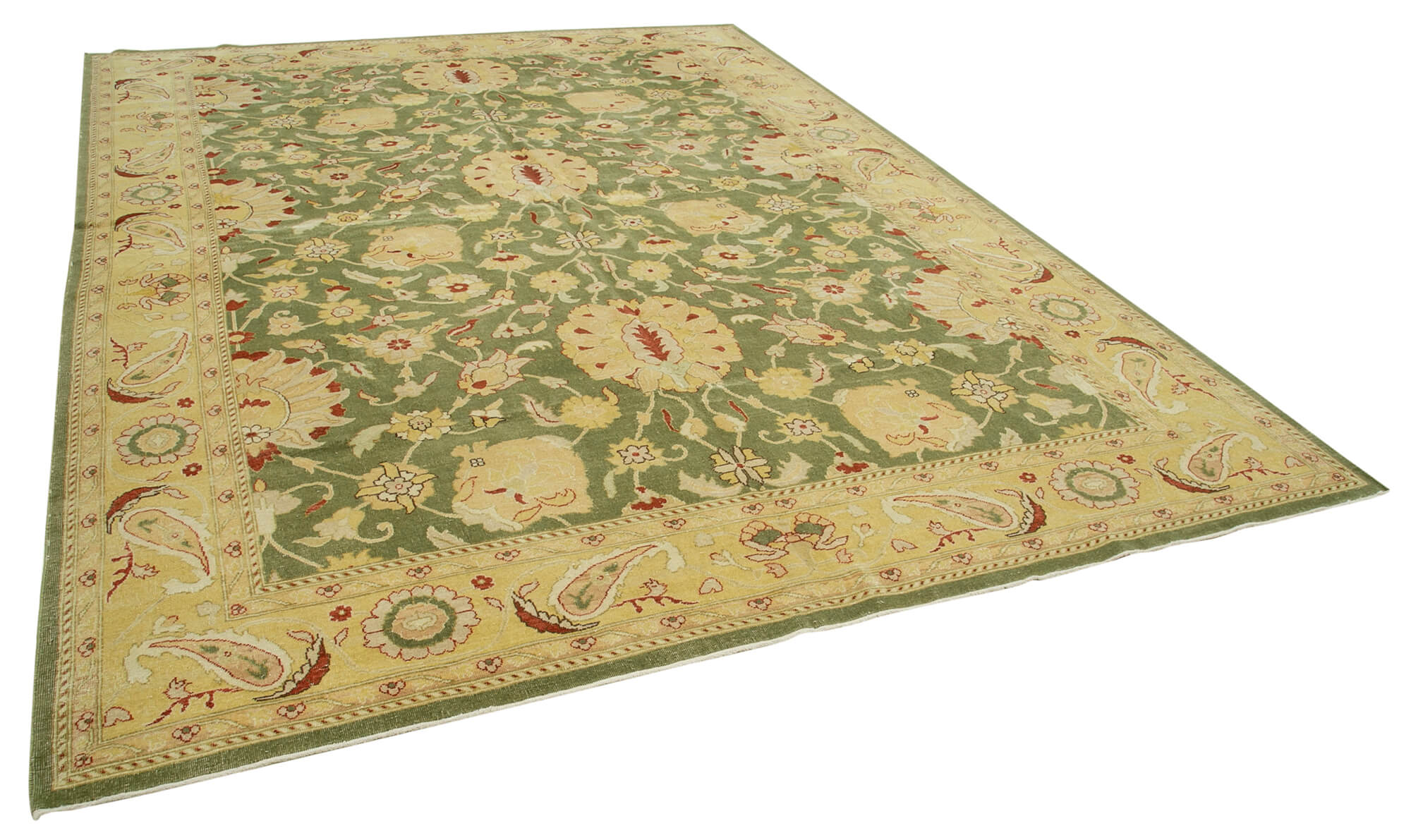 Bisque Oushak — 2.69 x 3.63