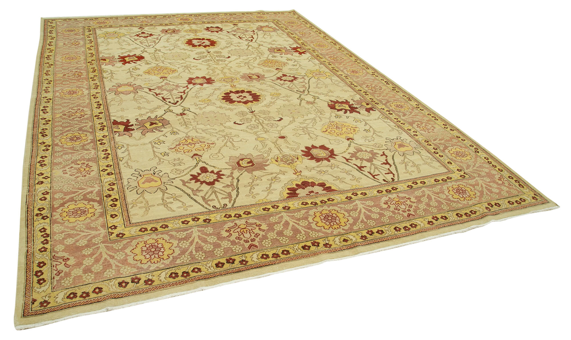 Parchment Oushak — 2.68 x 3.60