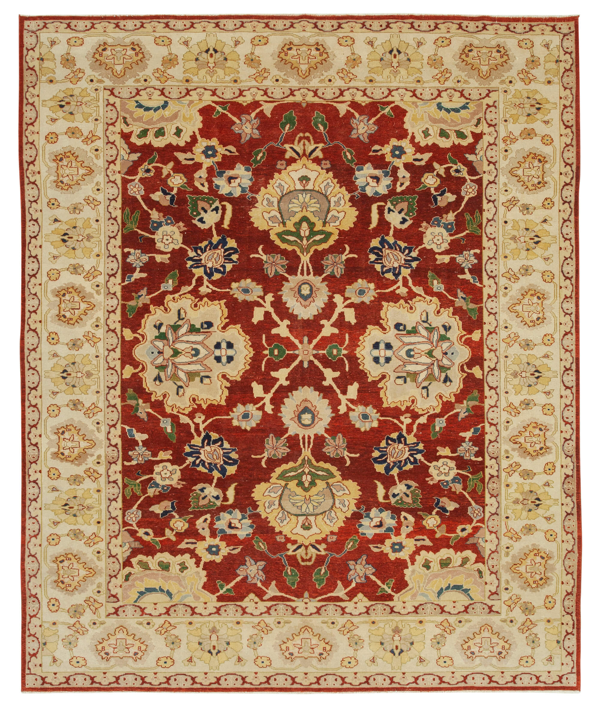 Alabaster Oushak — 2.52 x 3.02