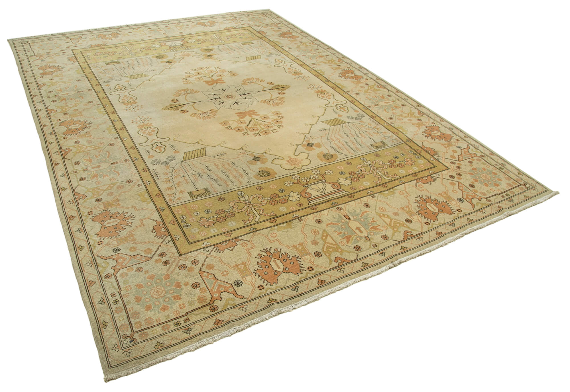 Alabaster Grand Oushak — 3.06 x 4.13