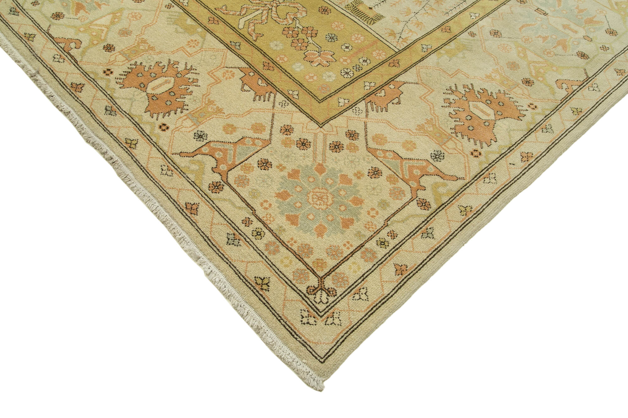 Alabaster Grand Oushak — 3.06 x 4.13