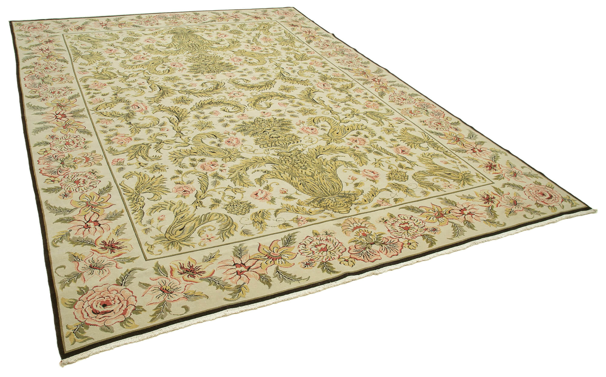 Linen Grand Oushak — 3.05 x 4.14