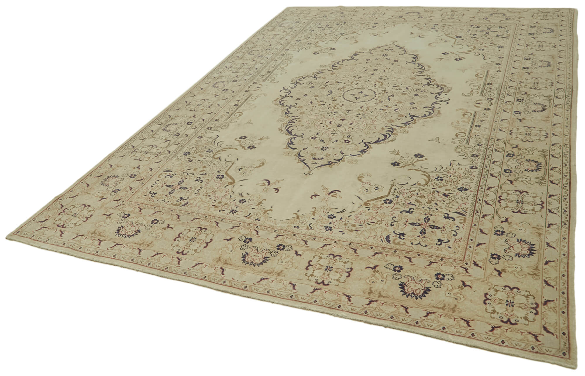 Beige Persian Handmade — 2.13 x 3.14