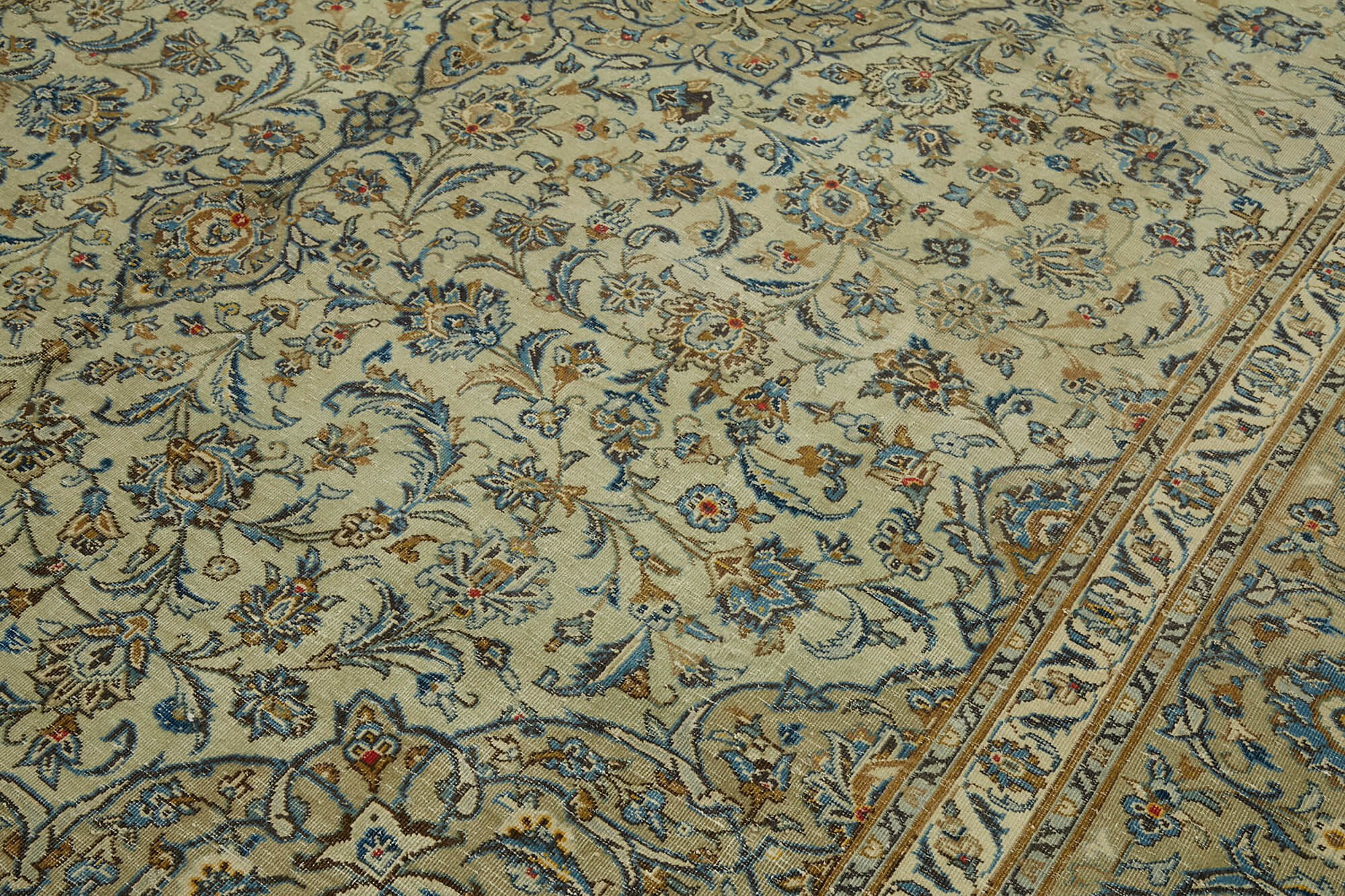 Beige Persian Handmade — 2.89 x 4.30