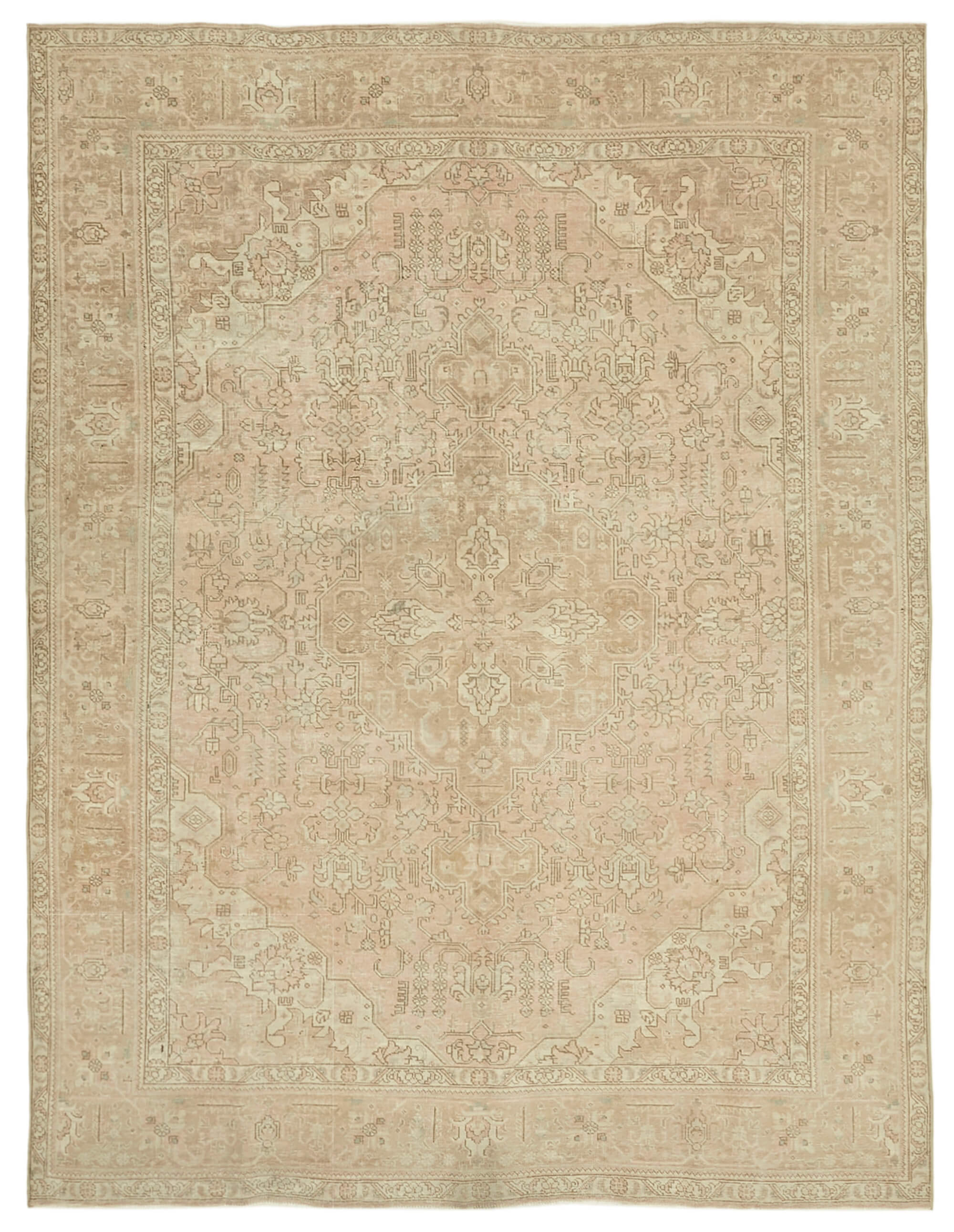 Beige Persian Handmade — 2.48 x 3.30