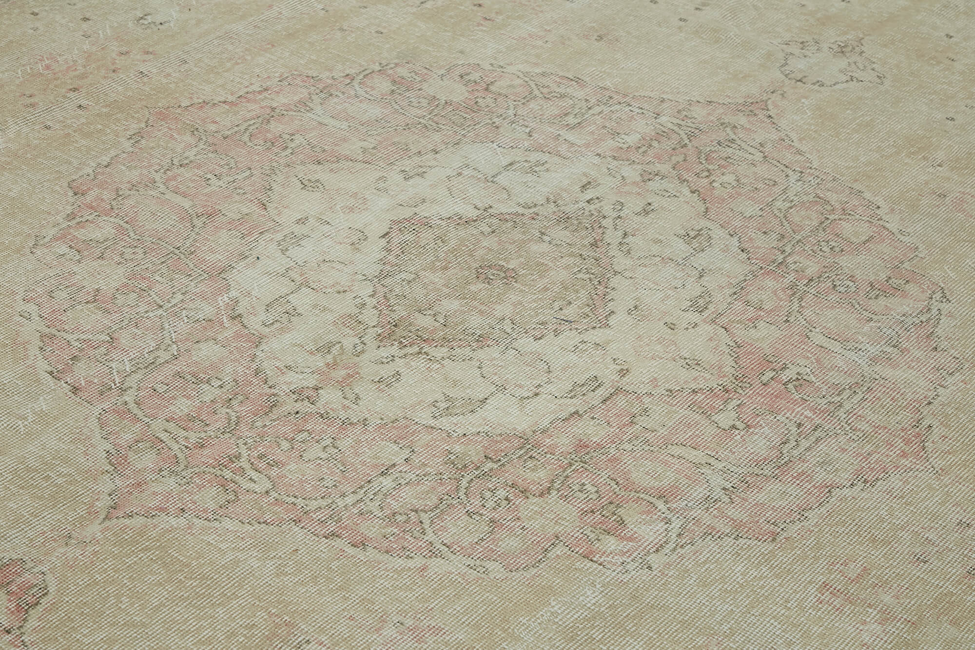 Beige Persian Handmade — 2.90 x 3.95