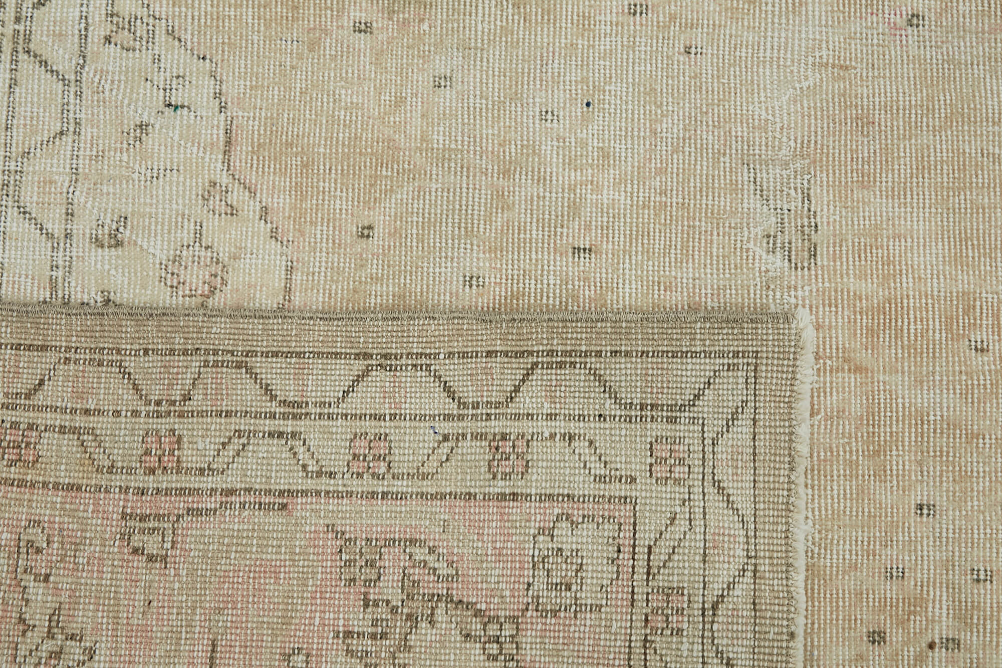 Beige Persian Handmade — 2.90 x 3.95
