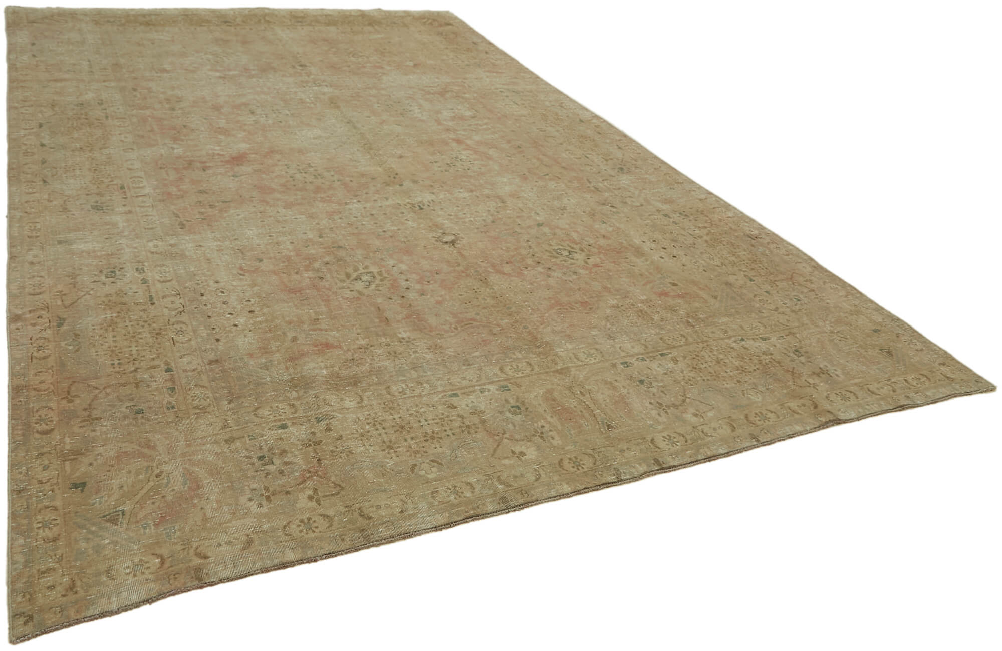 Beige Persian Handmade — 2.87 x 4.29