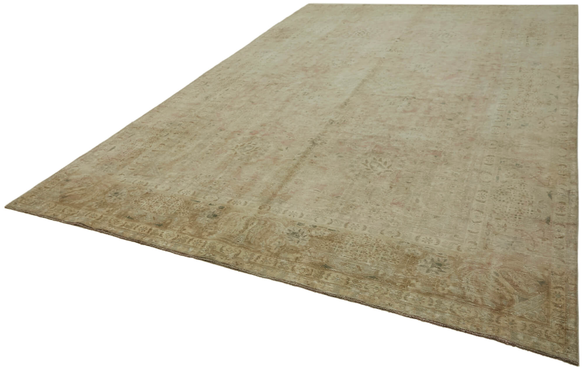 Beige Persian Handmade — 2.87 x 4.29