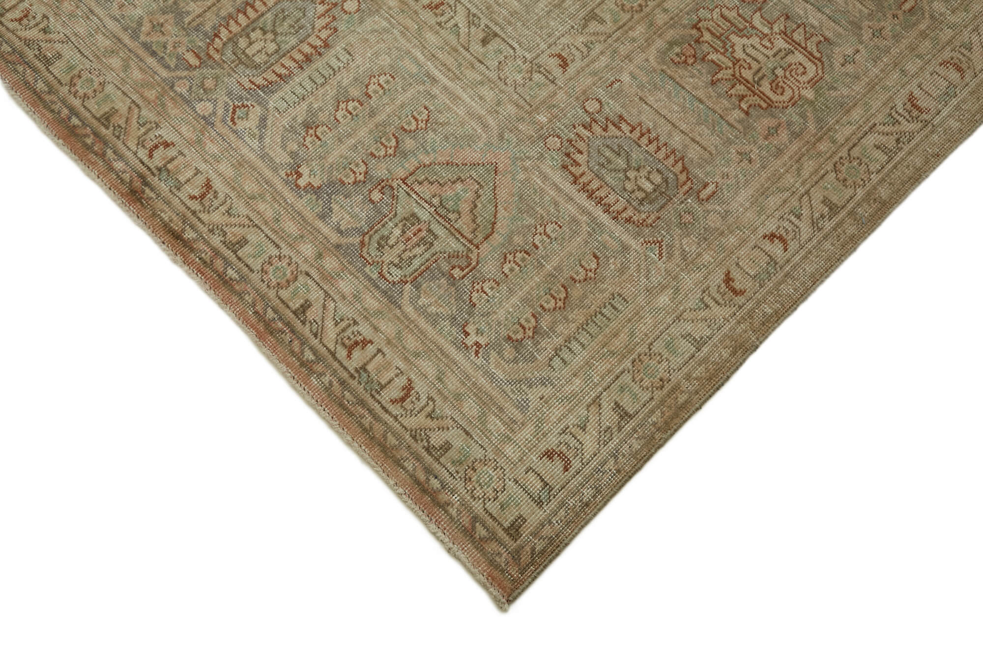 Beige Persian Handmade — 2.92 x 3.90