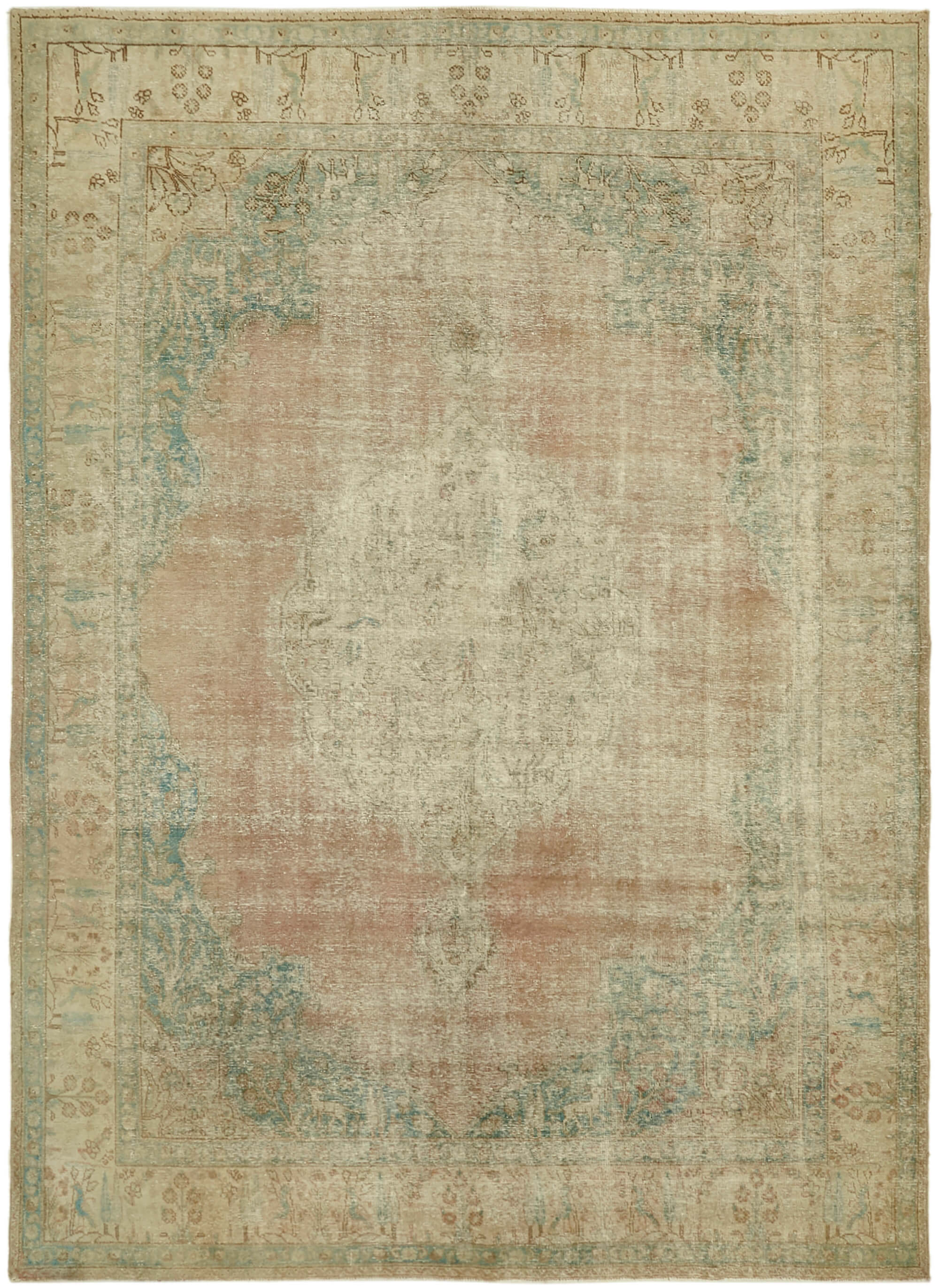 Beige Persian Handmade — 2.80 x 3.88