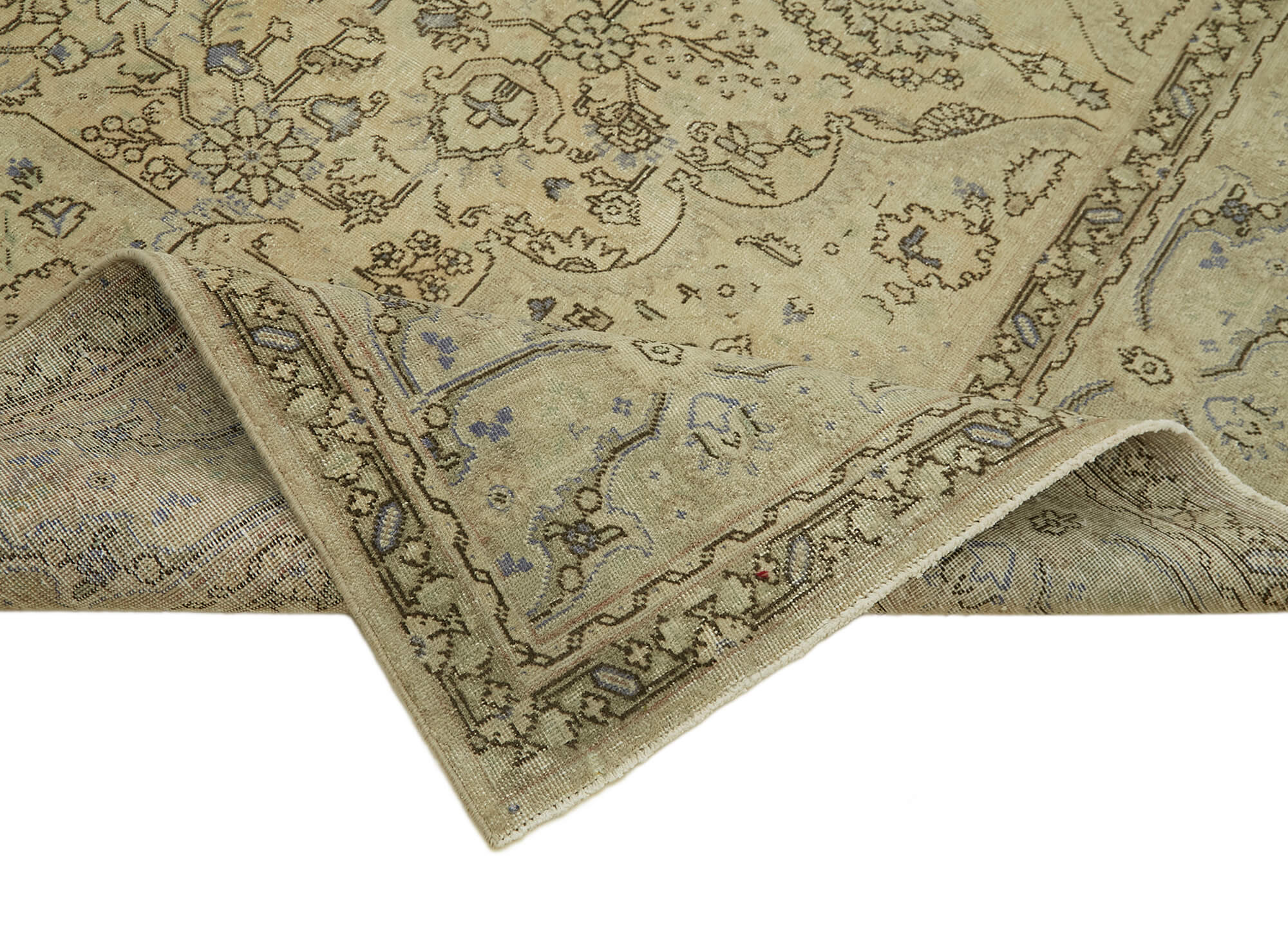 Beige Persian Handmade — 2.43 x 3.40