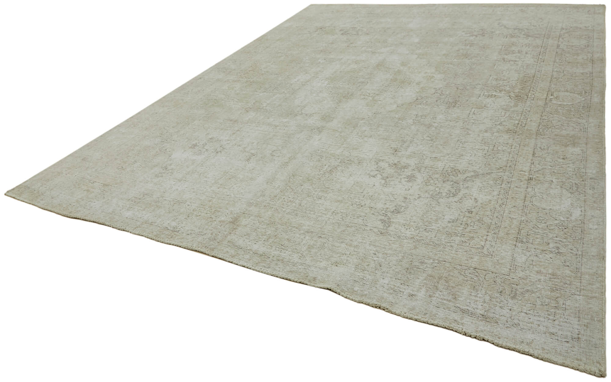 Beige Persian Handmade — 2.86 x 3.77