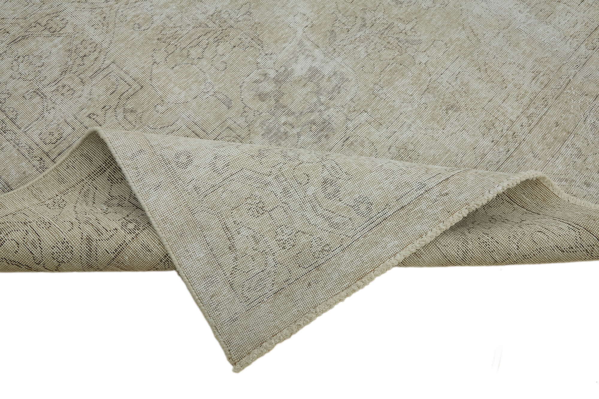 Beige Persian Handmade — 2.86 x 3.77