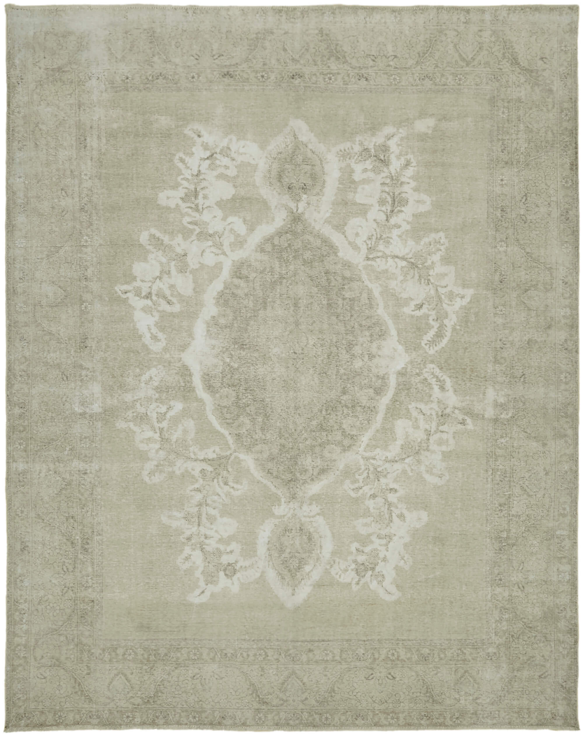 Beige Persian Handmade — 3.04 x 3.76