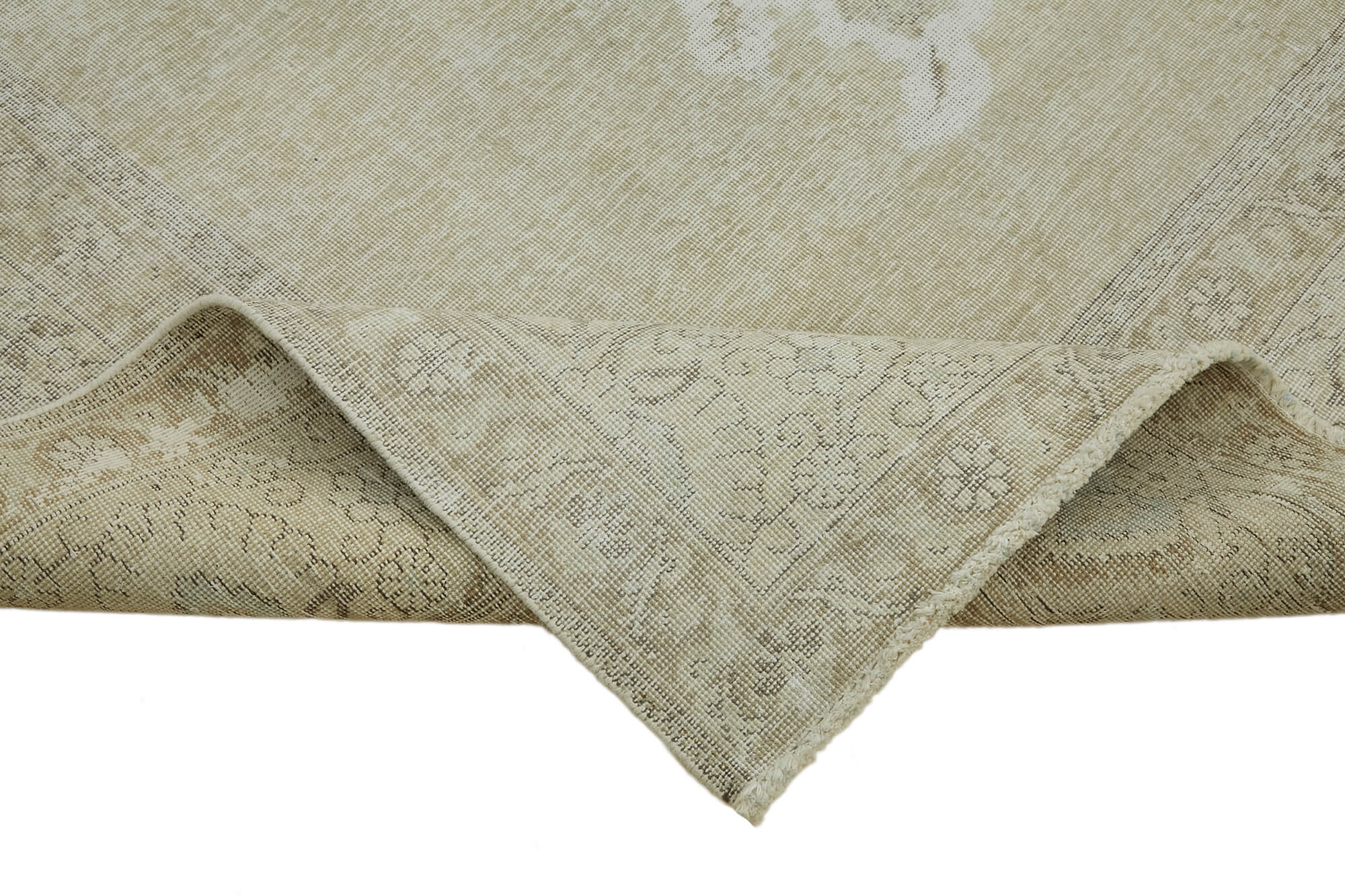 Beige Persian Handmade — 3.04 x 3.76
