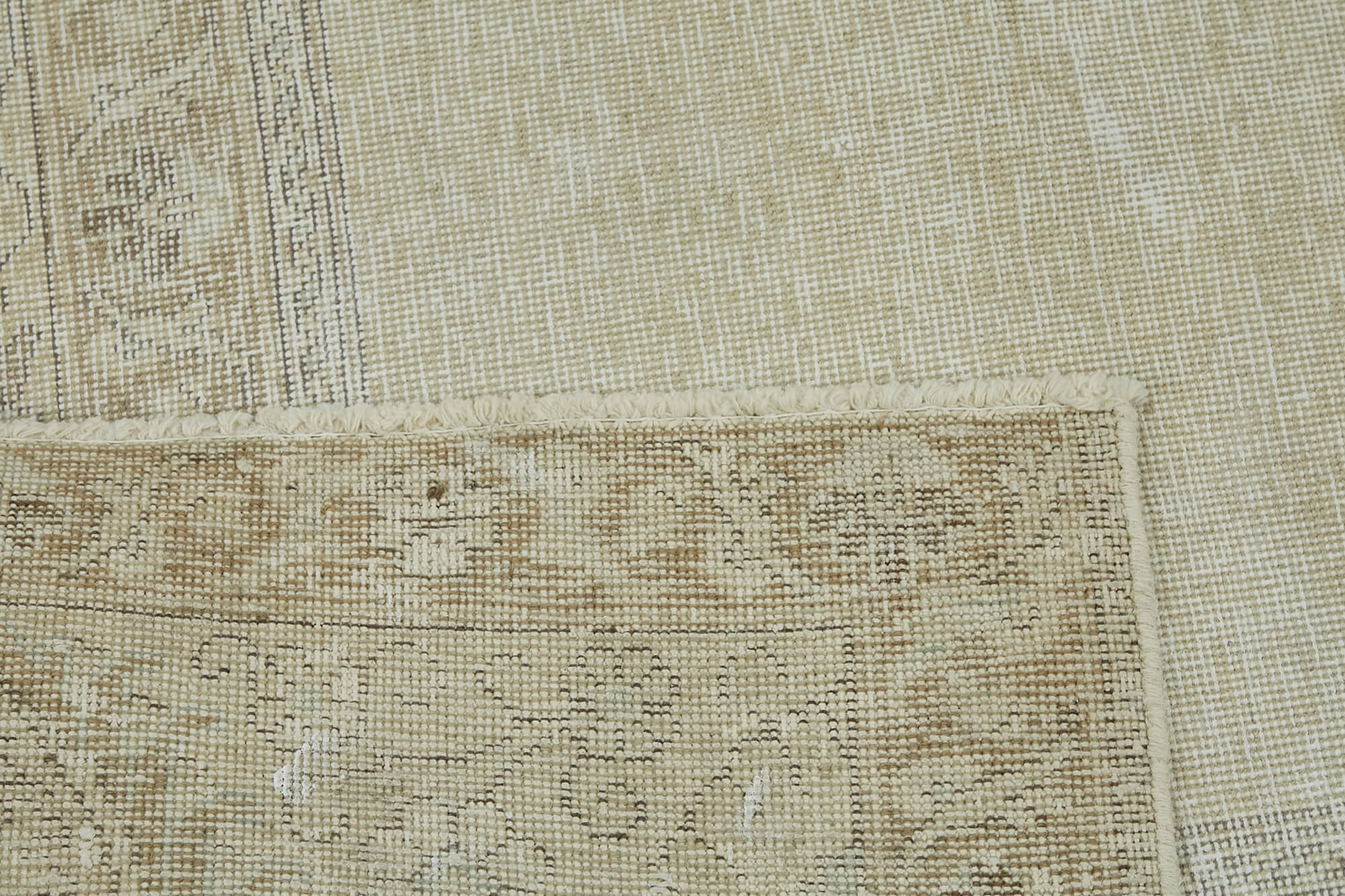 Beige Persian Handmade — 3.04 x 3.76