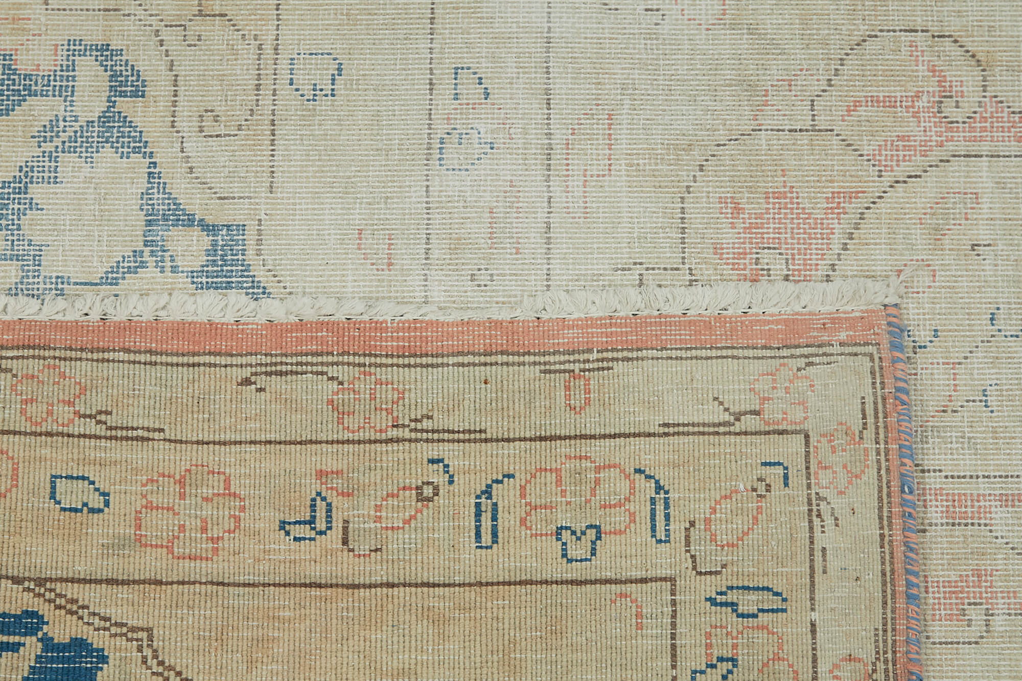 Beige Persian Handmade — 3.04 x 4.16