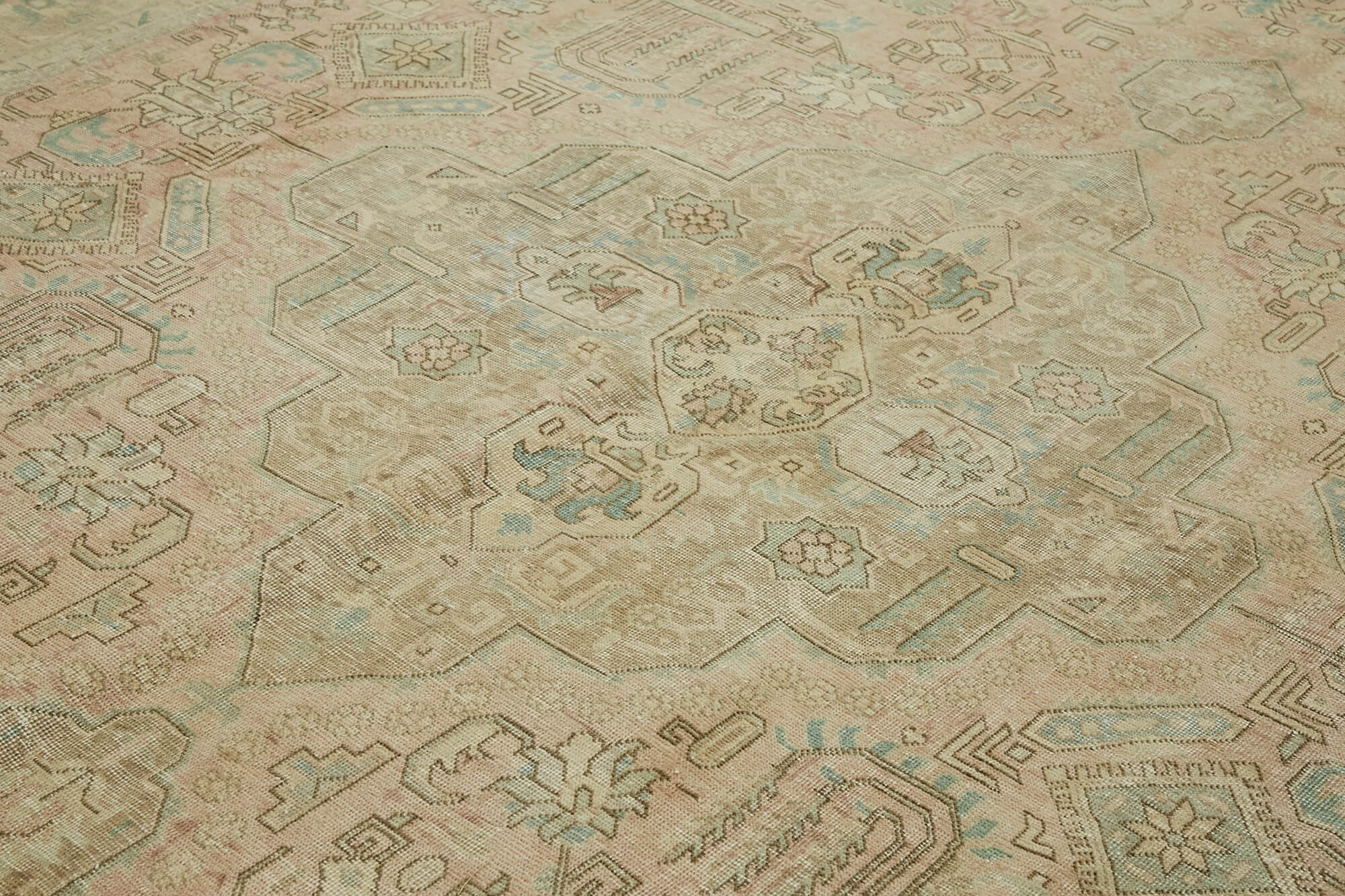Beige Persian Handmade — 2.87 x 3.78