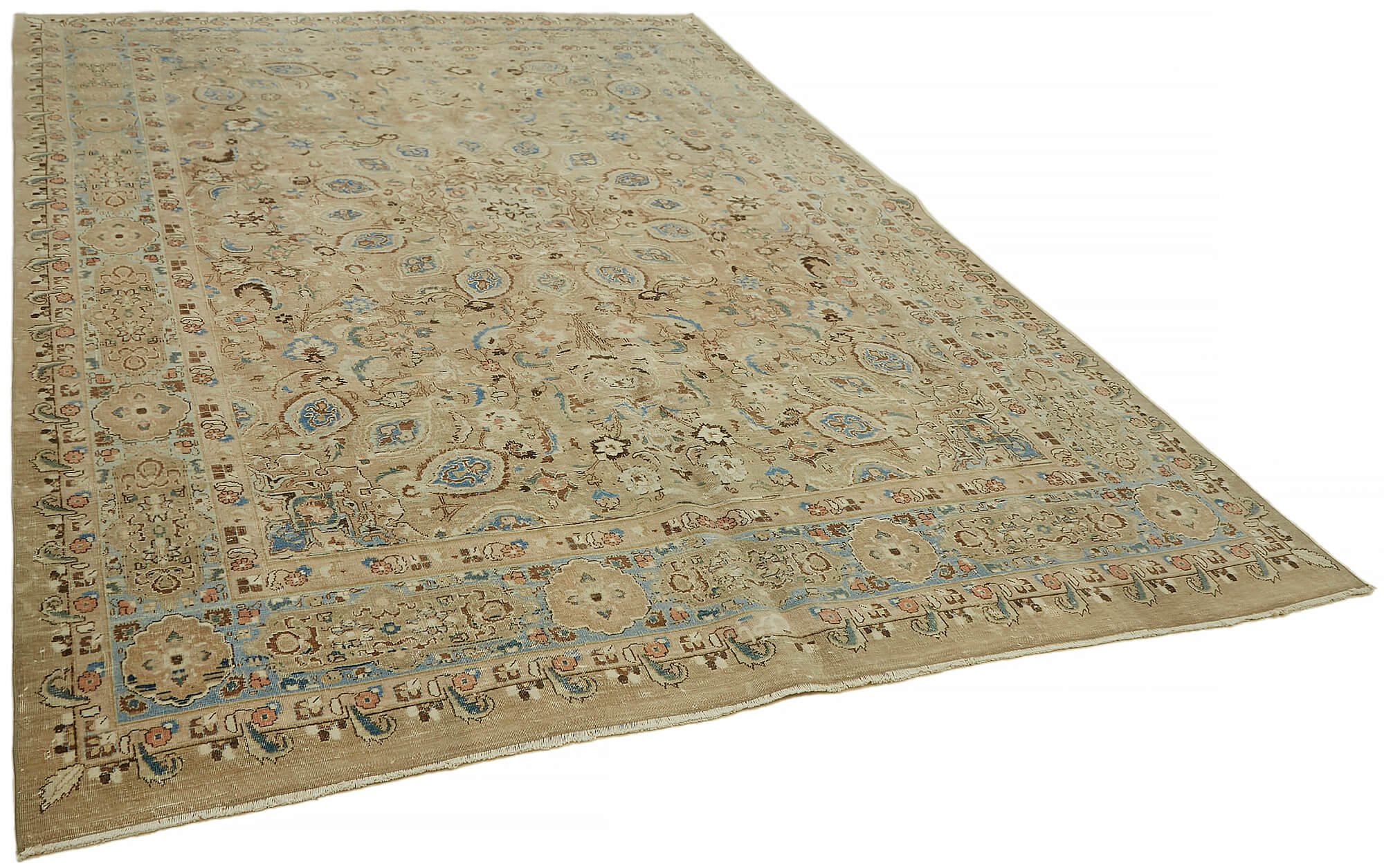 Beige Persian Handmade — 2.40 x 3.28