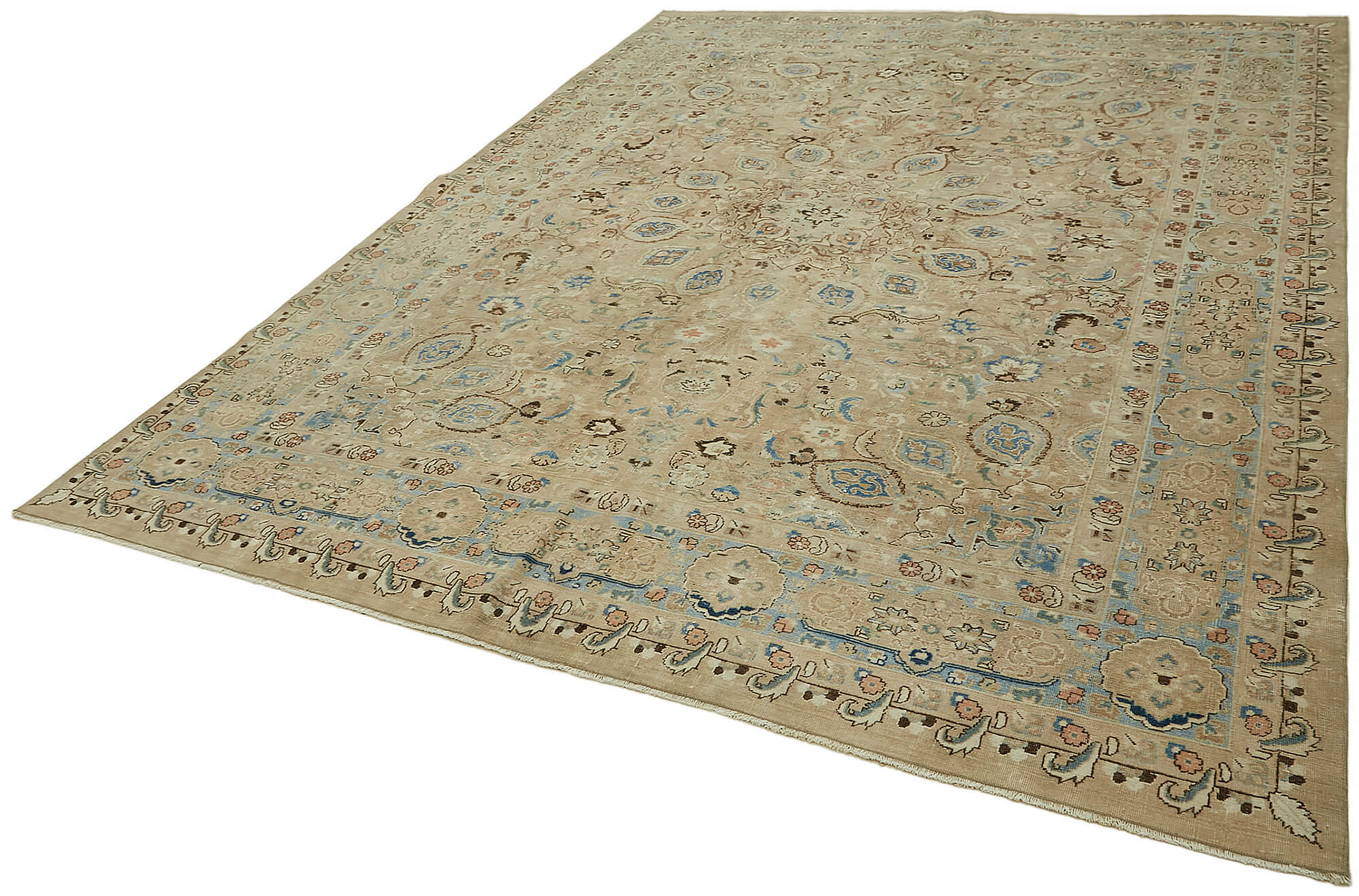 Beige Persian Handmade — 2.40 x 3.28