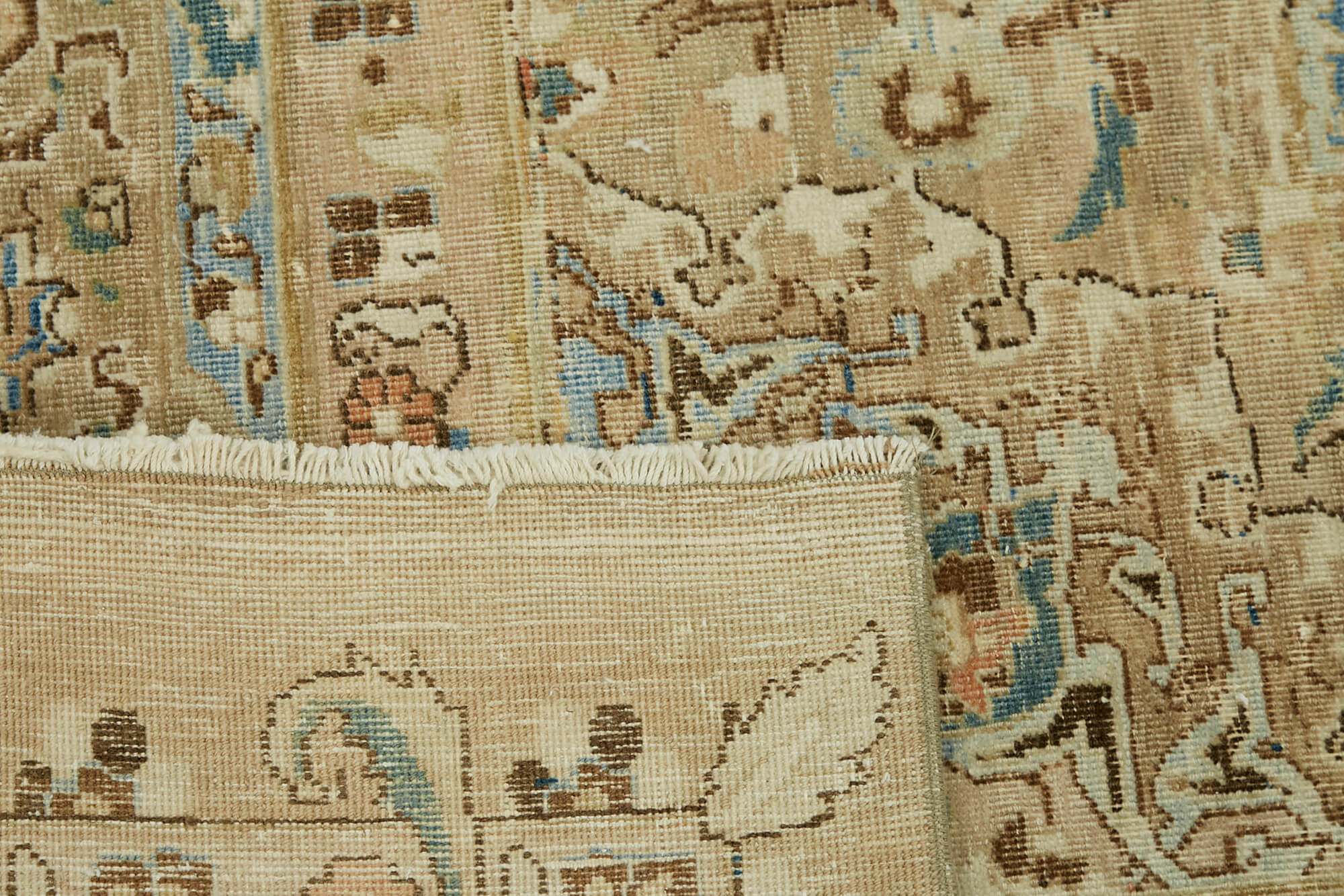 Beige Persian Handmade — 2.40 x 3.28
