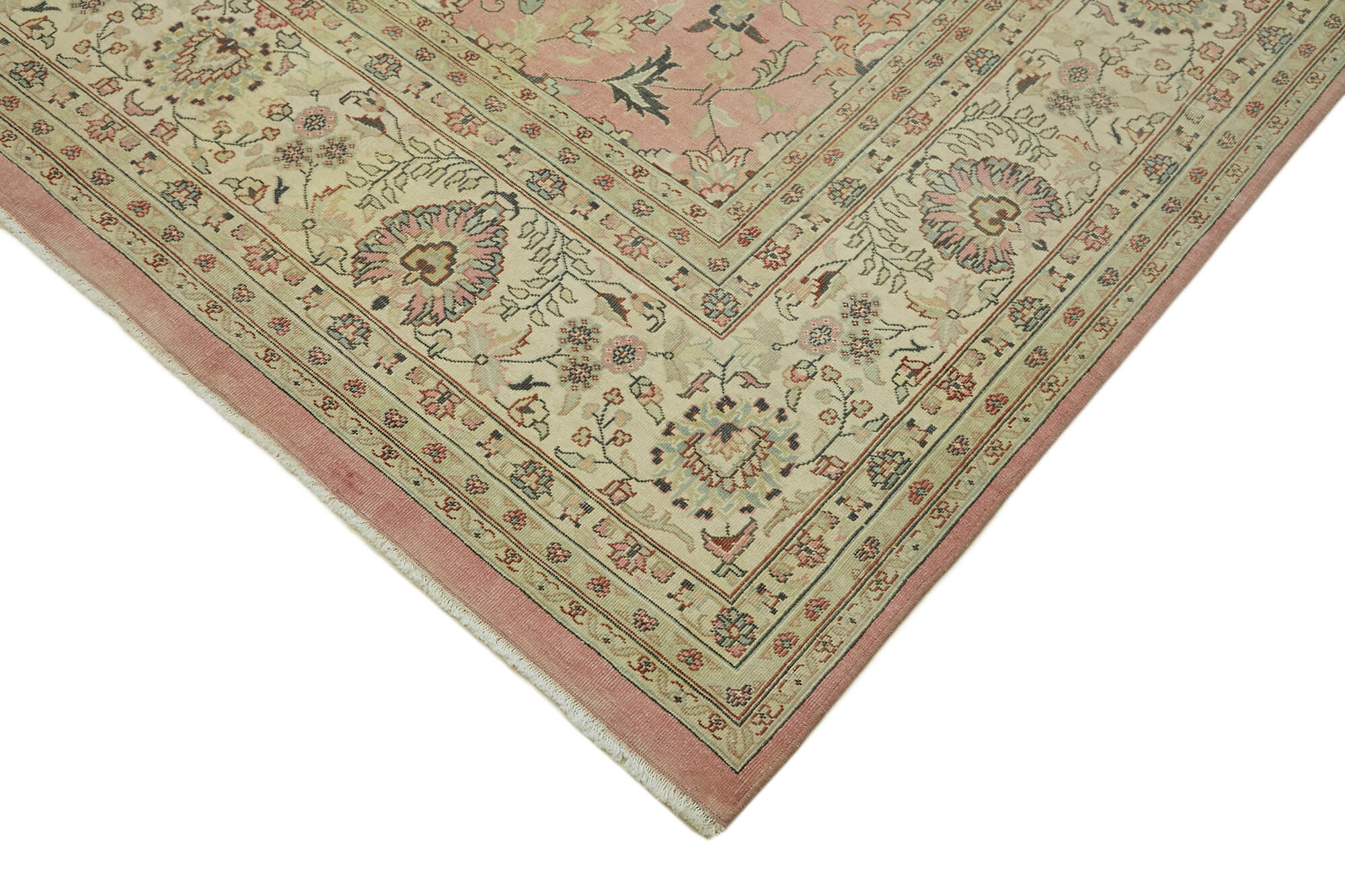 Beige Persian Handmade — 2.72 x 3.95